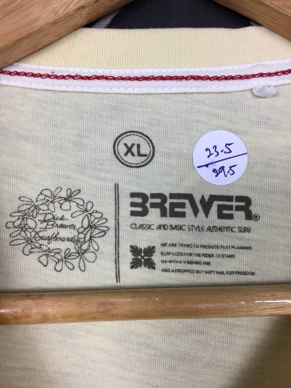 Vintage Dick Brewer Surfboards Classic & Basic Style Surf Tee Size US XL / EU 56 / 4 - 10 Thumbnail