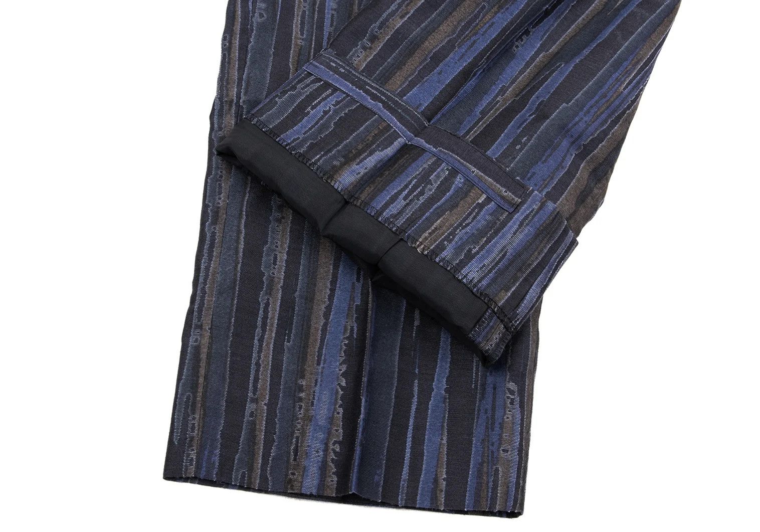 Issey Miyake Cotton-Poly Striped Pants in Blue Size US 32 / EU 48 - 7 Thumbnail