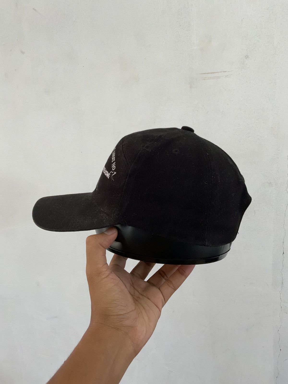 Vintage Vintage Aimat No.1 F-1 Circuit 7 Panel Black Hat Size ONE SIZE - 2 Thumbnail