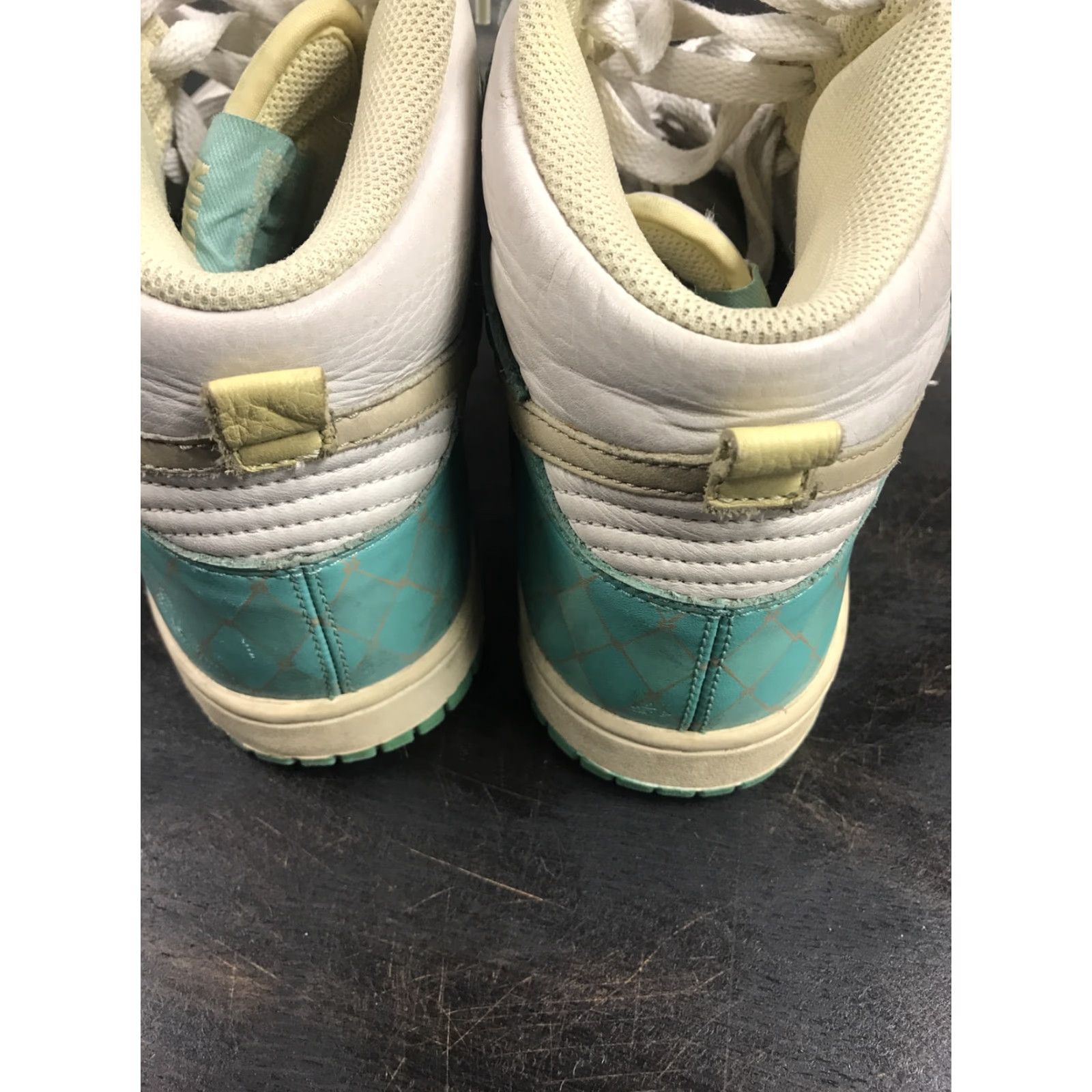 Nike NIKE DUNK PREMIUM HIGH ARGYLE sz 7.5 312786-121 Men's White Sneaker Shoe High Top Argyle 90s/2000s? Size US 8 / EU 41 - 4 Thumbnail