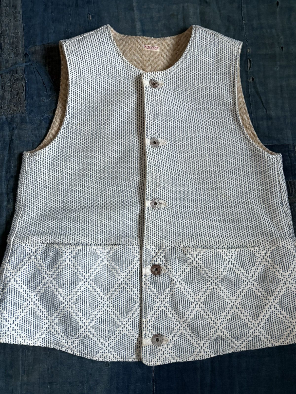 Kapital Kountry Kapital dogi sashiko boa best century denimish Size US L / EU 52-54 / 3 - 1 Thumbnail