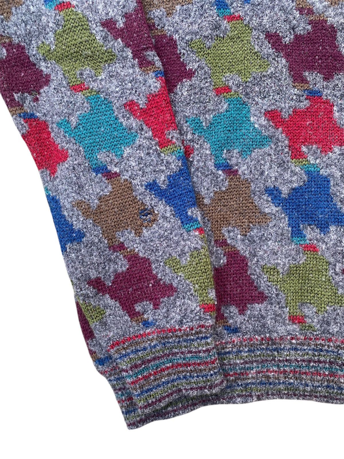 Designer × Missoni Vintage Missoni Floral Pattern Knit Sweater Size US M / EU 48-50 / 2 - 7 Thumbnail