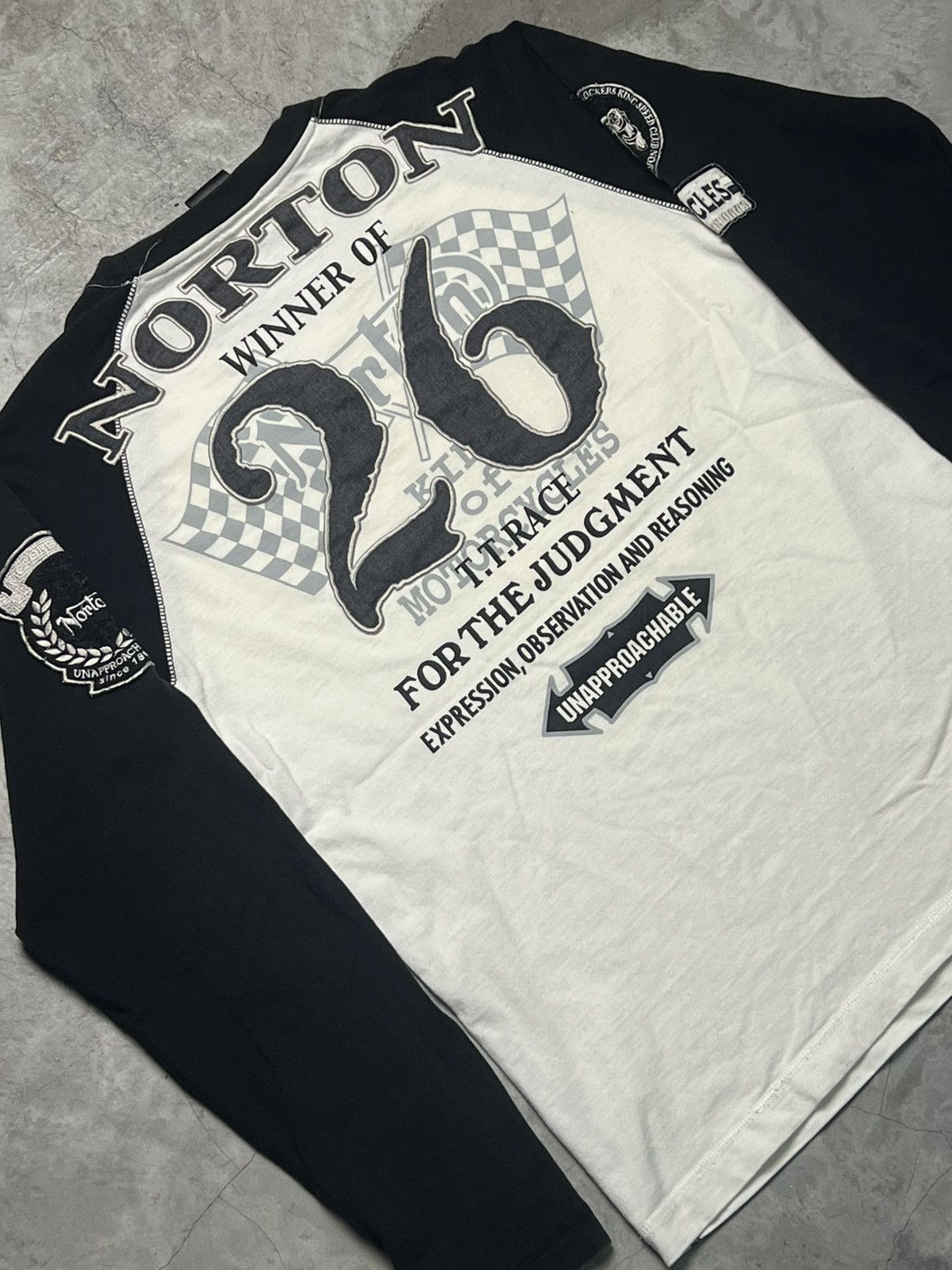 Norton Vintage Norton Mortorcycle club Size US M / EU 48-50 / 2 - 6 Thumbnail