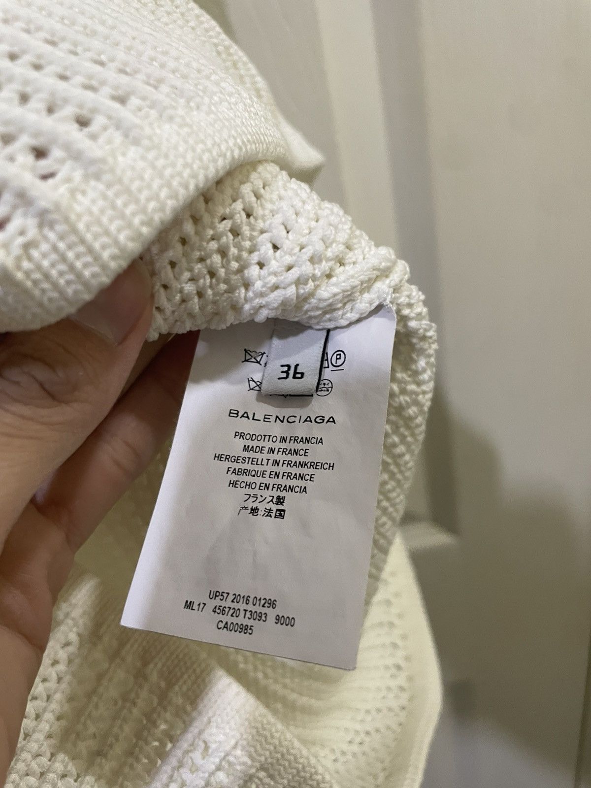 Balenciaga Rare Balenciaga SS17 Chainmail Knit Tank Top Size US S / EU 44-46 / 1 - 5 Thumbnail