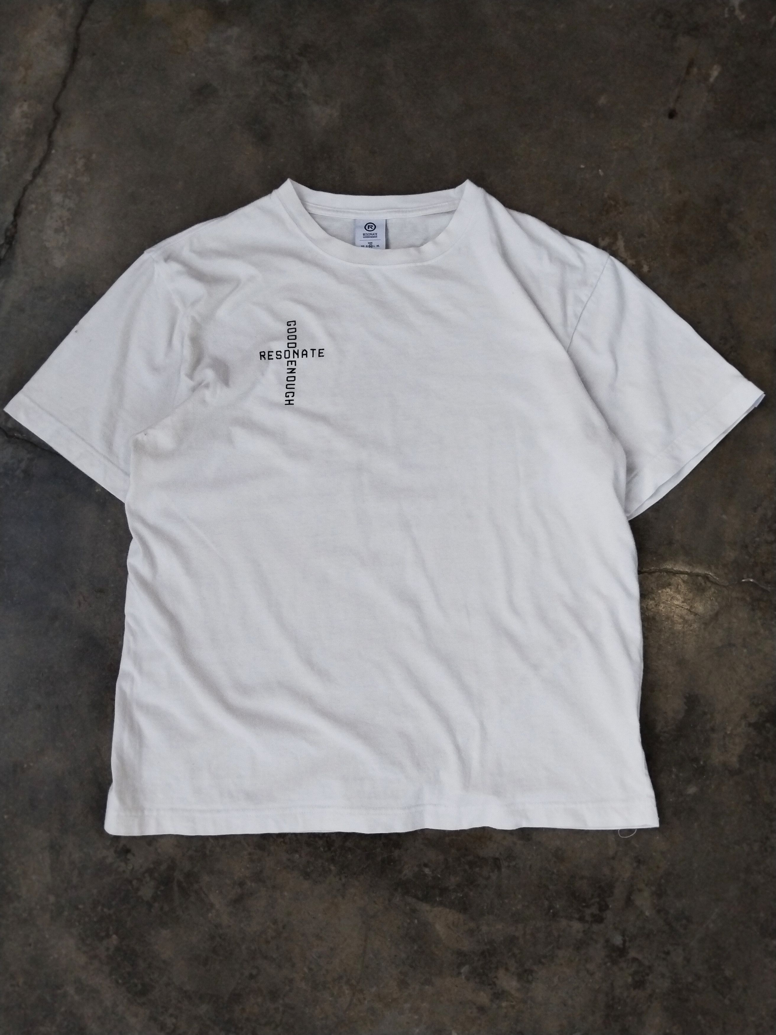 RESONATE good enought vtg Tシャツ GDEN USA製 リゾネイトグッドイナフ RESONATE GOOD ENOUGH 90S グラムG TEE