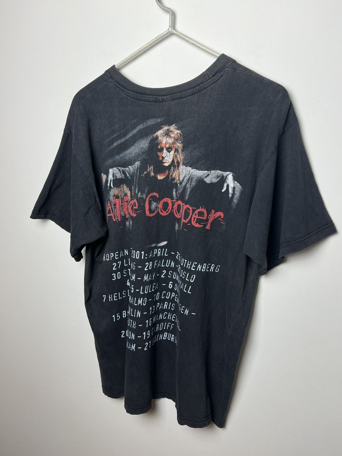 Band Tees alice cooper y2k vintage tour t shirt Size US L / EU 52-54 / 3 - 5 Thumbnail