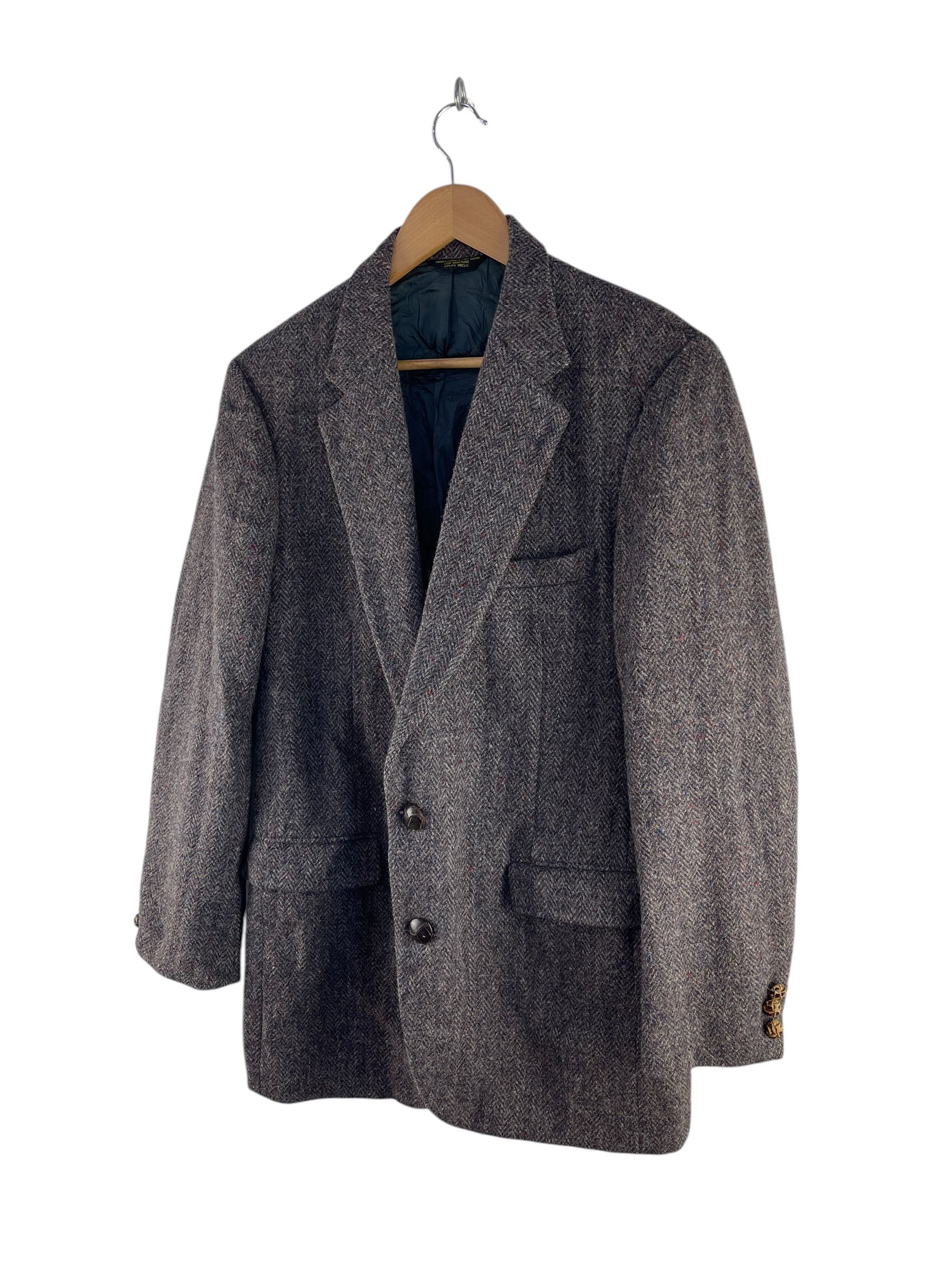 Harris Tweed Vintage Harris Tweed Wool Coat Jacket Size US S / EU 44-46 / 1 - 5 Thumbnail