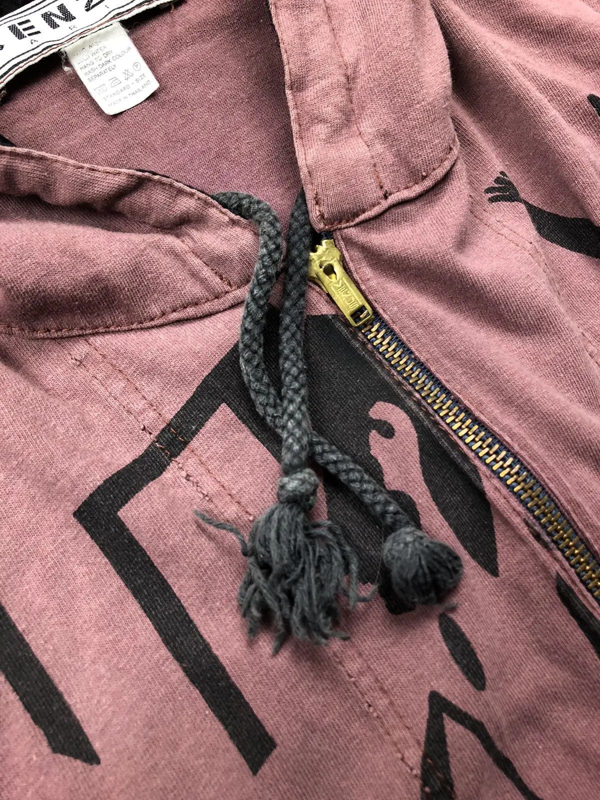 Kenzo KENZO Vintage Rare Avantgarde Hoodie Streetwear Big Logo Size US M / EU 48-50 / 2 - 7 Thumbnail