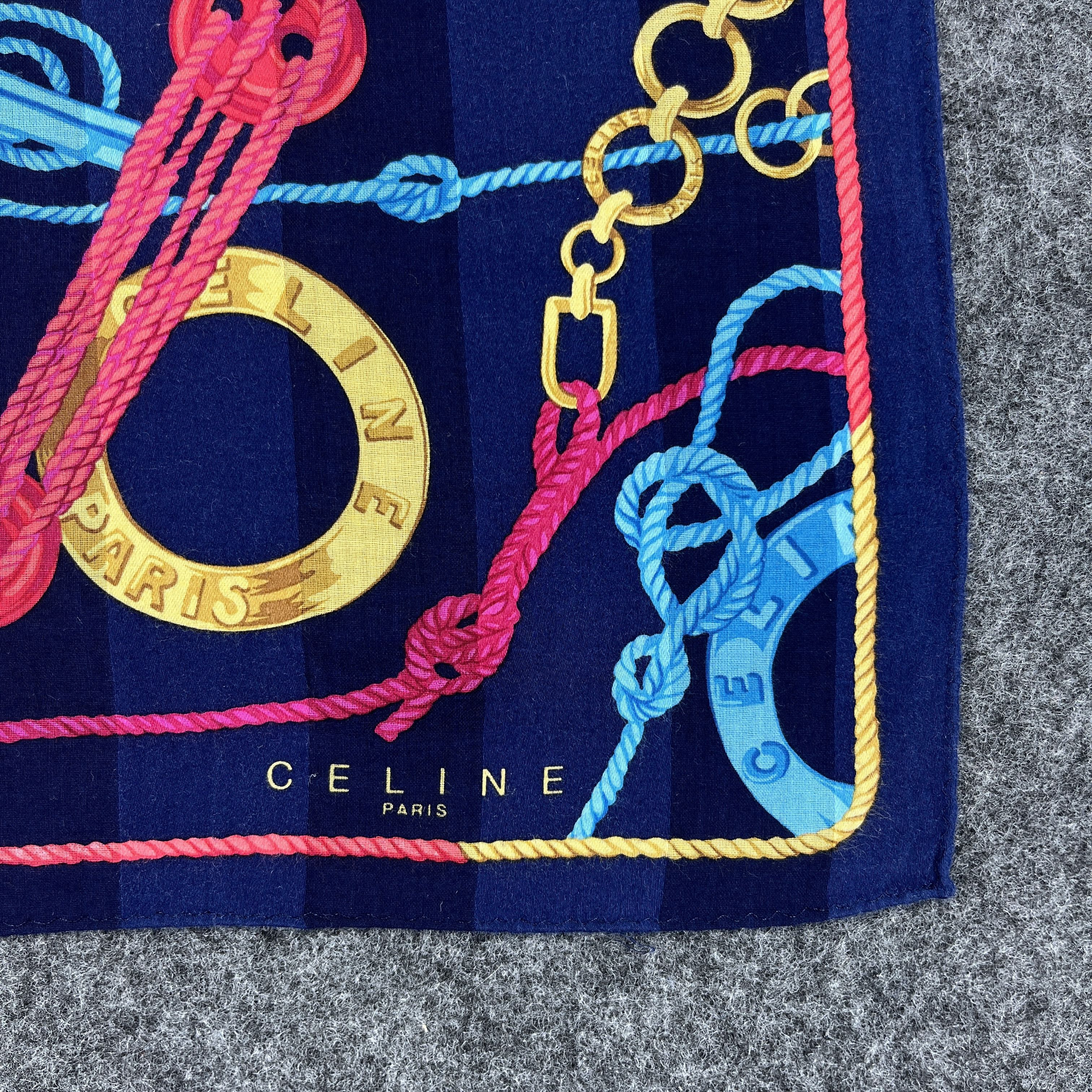 Celine Celine Handkerchief / Bandana / Neckerchief B251 Size ONE SIZE - 2 Thumbnail
