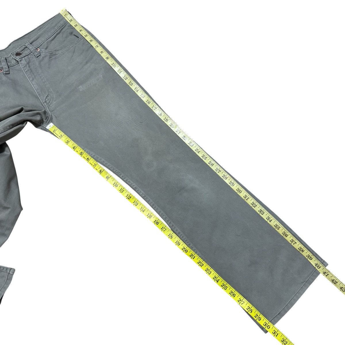 Levi's Vintage Levis 517 Grey Flare Jeans Hedi slimane Size US 32 / EU 48 - 12 Thumbnail