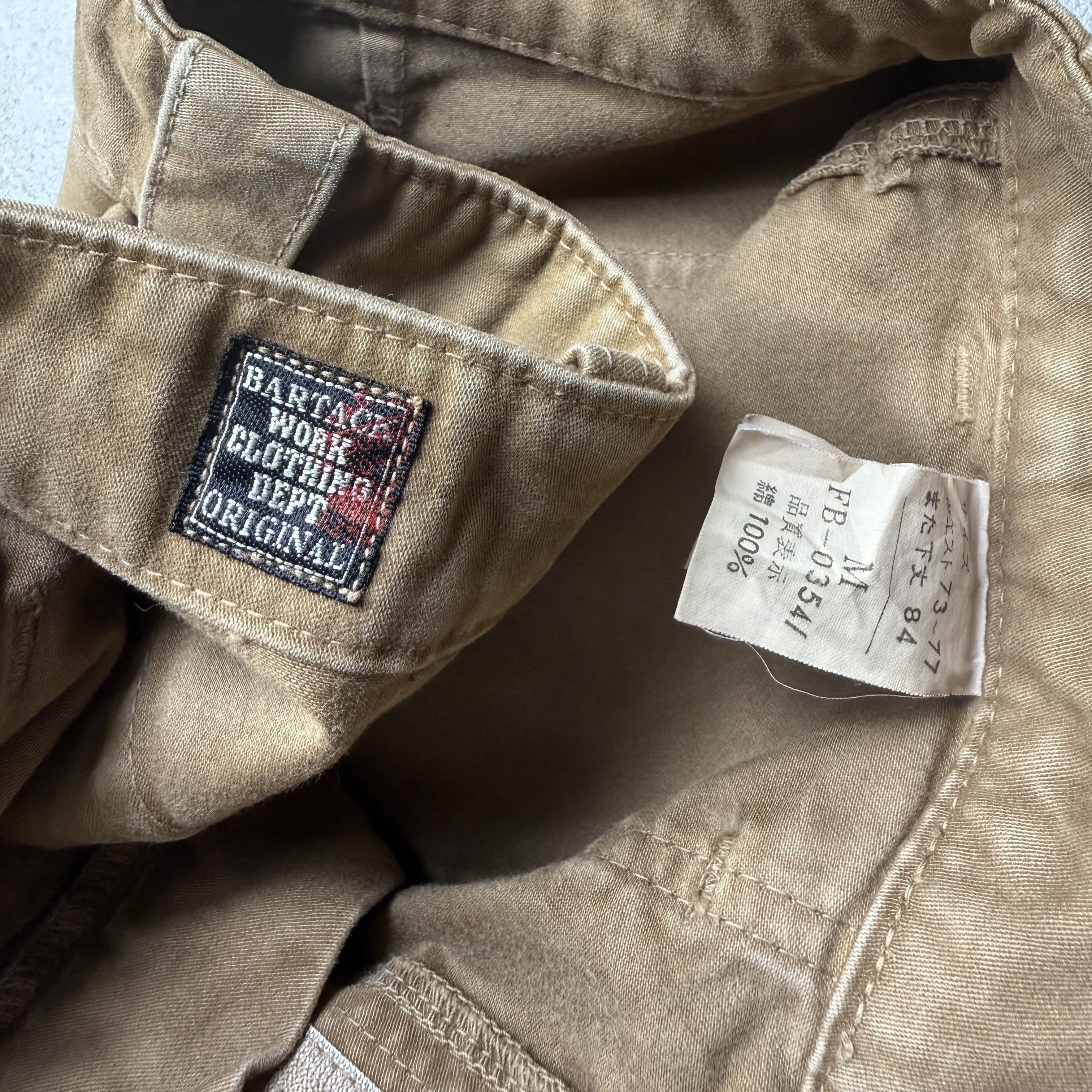 Japanese Brand BARTACK Bootcut Flare Jeans Size US 30 / EU 46 - 7 Thumbnail