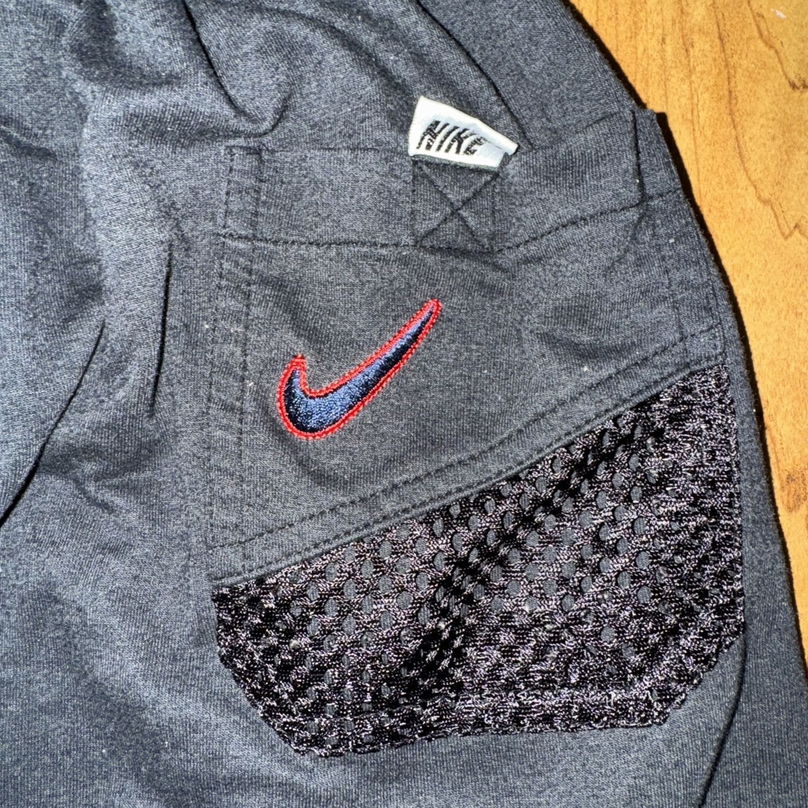 Nike × Vintage Vintage Nike Football Shorts Black Size 32 Size US 32 / EU 48 - 5 Thumbnail