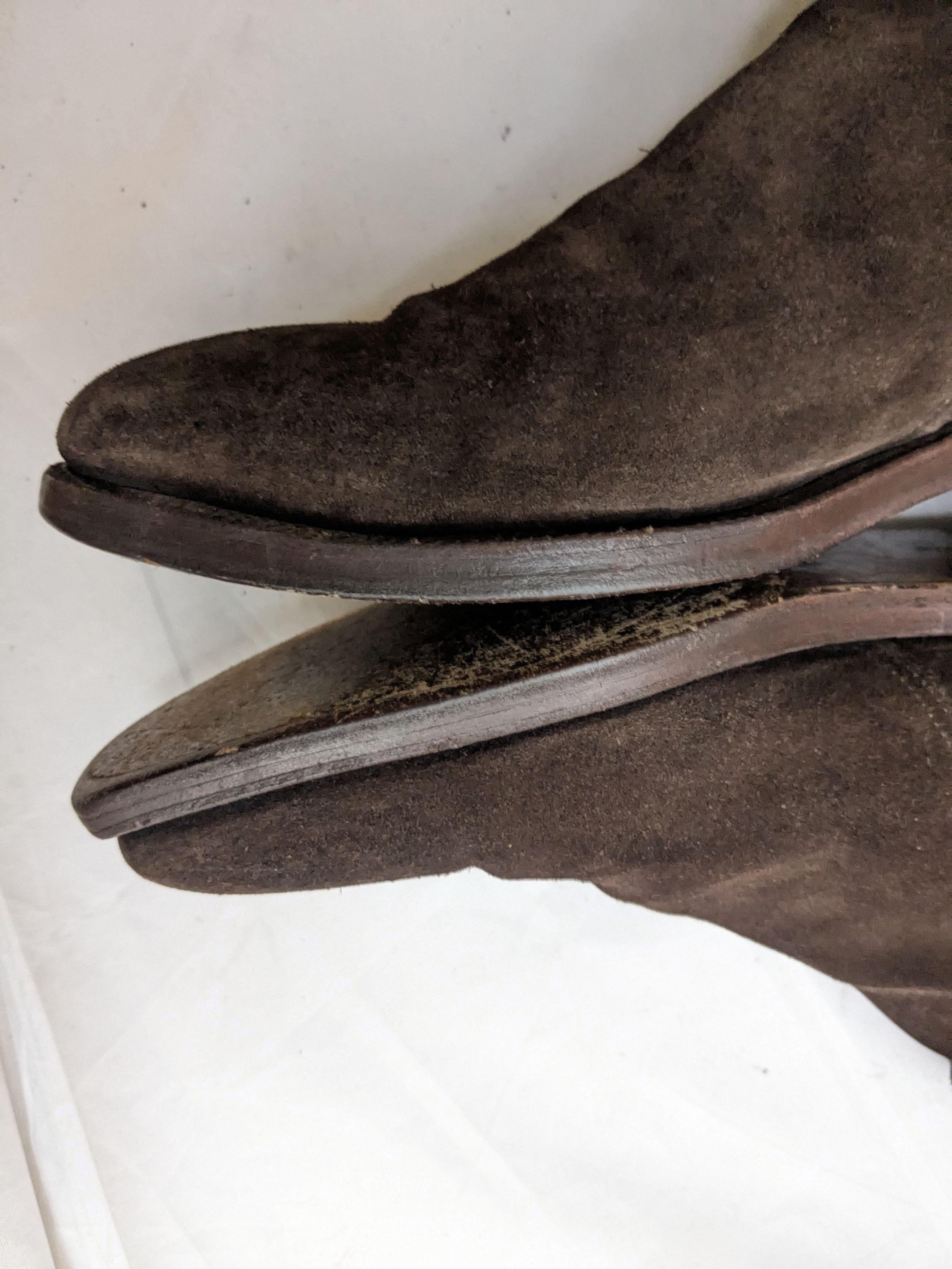 Polo Ralph Lauren Polo Ralph Lauren Jodhpur Boots Brown Suede 11 D Size US 11 / EU 44 - 8 Thumbnail