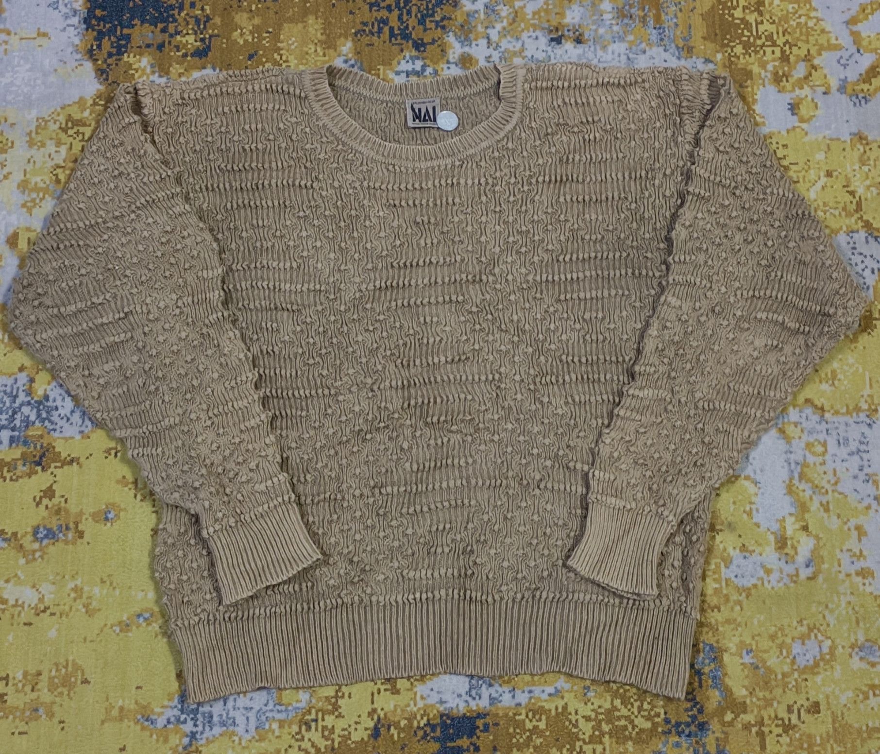 Hai Sporting Gear × Issey Miyake Vintage Issey Miyake Knitwear Size US M / EU 48-50 / 2 - 2 Thumbnail