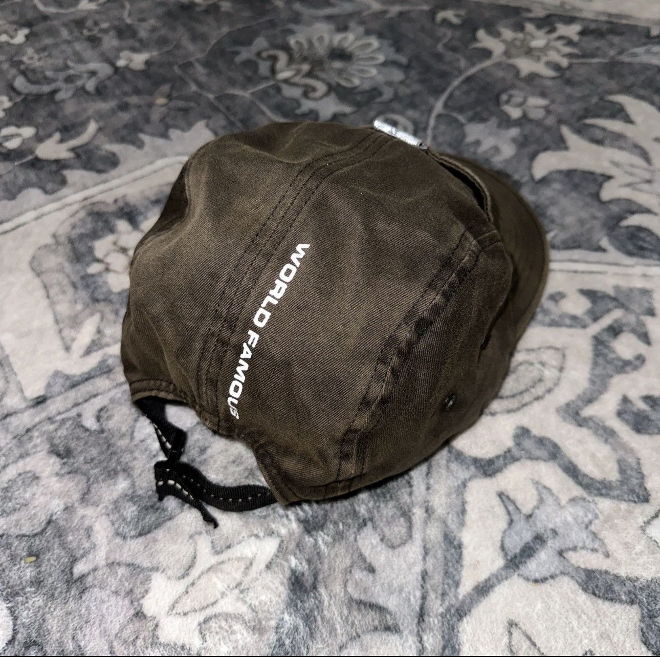 Supreme Size OS - Supreme Camp Cap Brown/Dark Olive 7MRD153A3 Size ONE SIZE - 4 Thumbnail