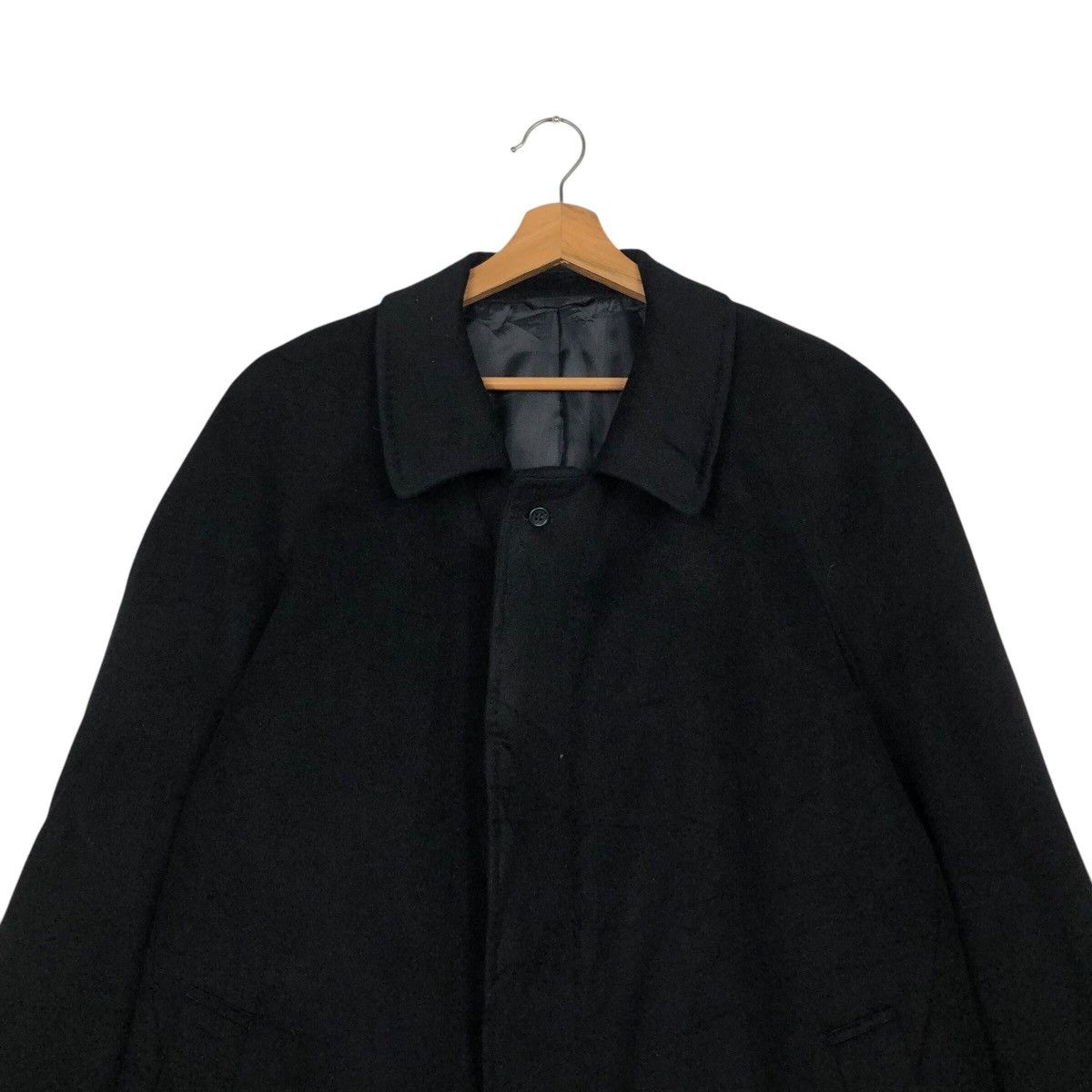Japanese Brand × Vintage 📌Vintage Wool Long Jacket Valentino Rudy Italy Issey Miyake Size US L / EU 52-54 / 3 - 3 Thumbnail