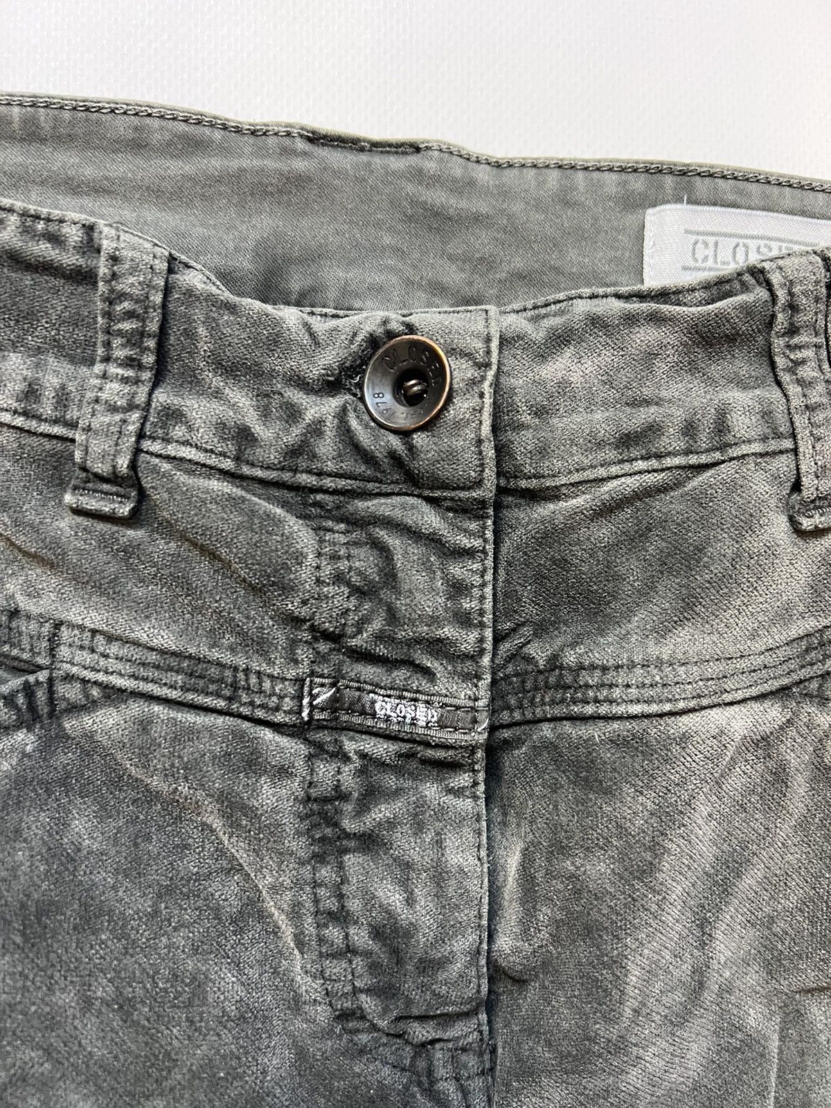 CLOSED × Marithe + Francois Girbaud Closed Marithe Francois Girbaud Grey Pants Womens Size 30" / US 8 / IT 44 - 3 Thumbnail