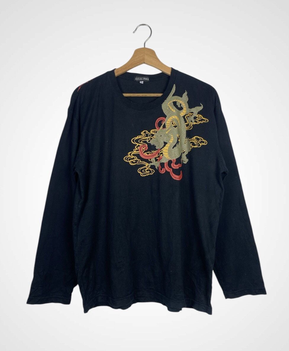 Japanese Brand A12 🇯🇵 Rare - Amore Puro Sukajan Long Sleeve Shirt Size US L / EU 52-54 / 3 - 2 Thumbnail