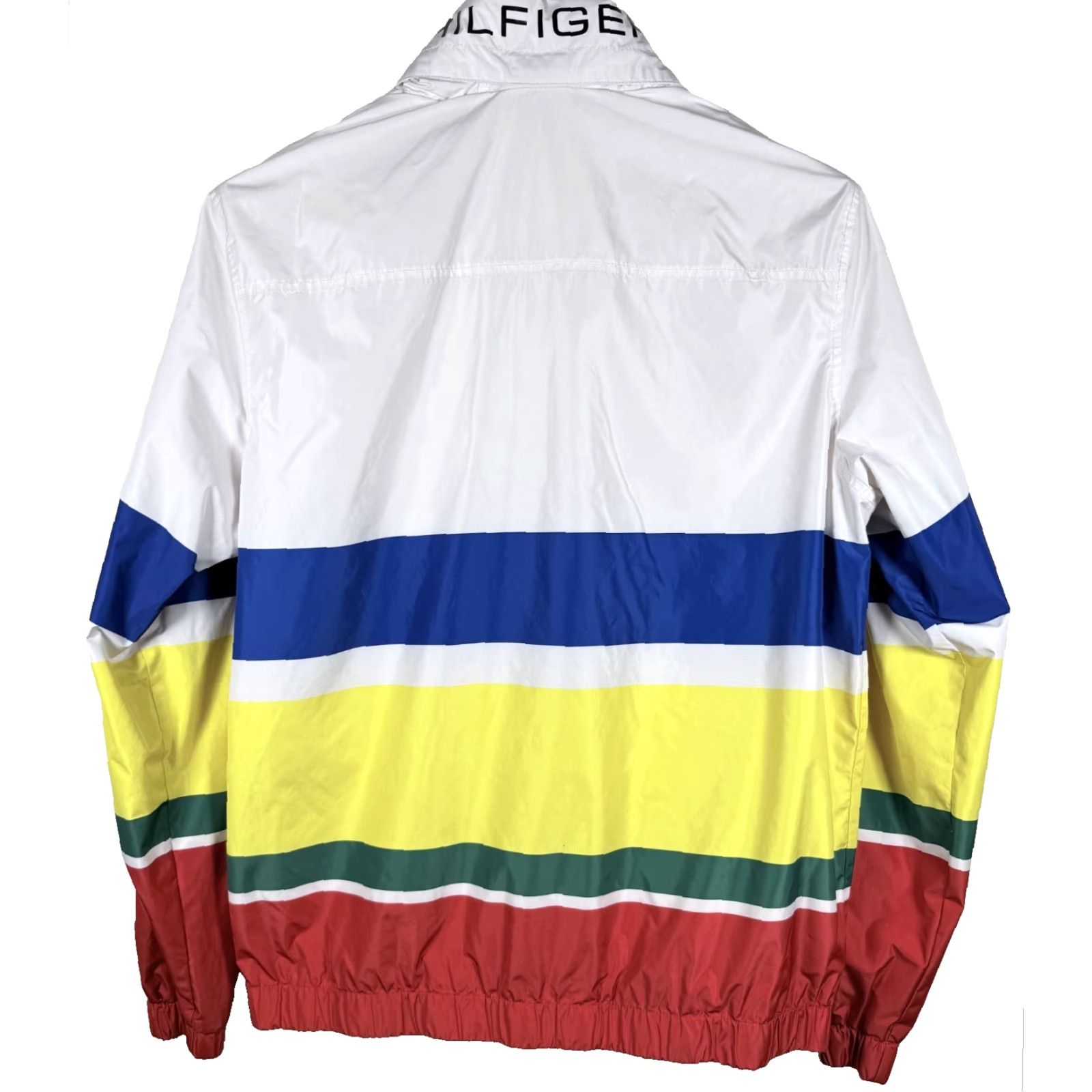 Tommy Hilfiger VTG Tommy Hilfiger Archives Nautical Yacht Full Zip Retro Windbreaker Jacket Multicolor Men Medium Size US M / EU 48-50 / 2 - 4 Thumbnail