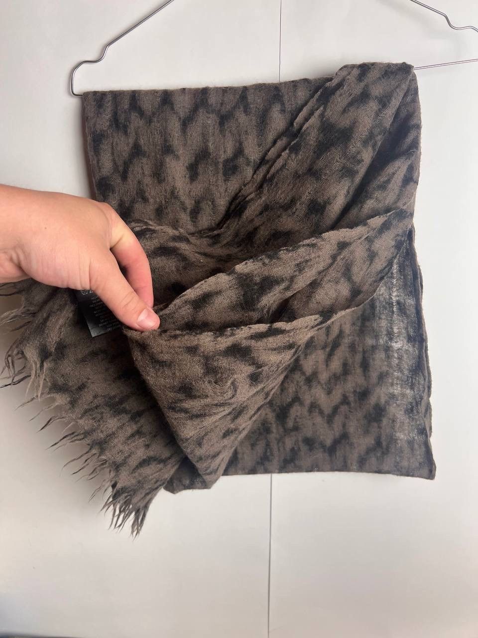 Japanese Brand Oska Wool Scarf Size ONE SIZE - 7 Thumbnail