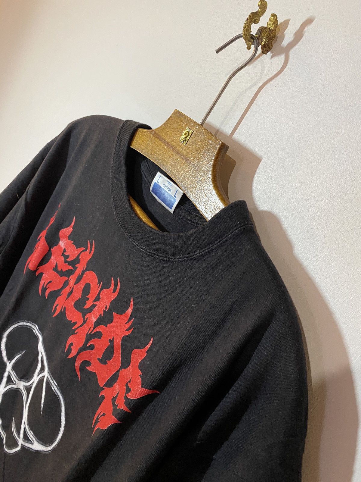 Band Tees × Vintage Vintage deicide insineratehymn shirt 90s Size US L / EU 52-54 / 3 - 3 Thumbnail