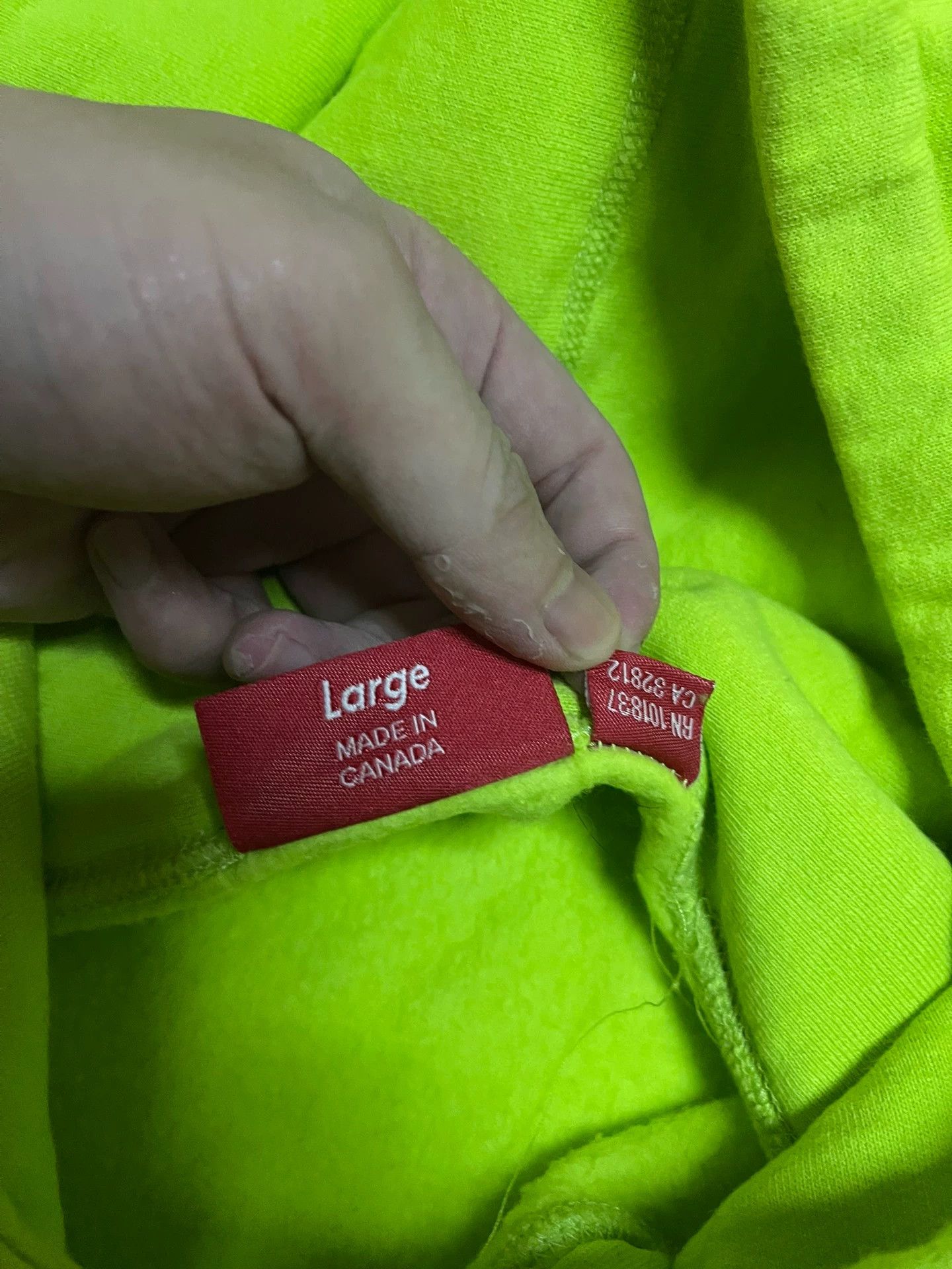 Supreme Supreme 2010 Phantom Motion Logo Lime Green Sweatshirt L Size US L / EU 52-54 / 3 - 5 Thumbnail