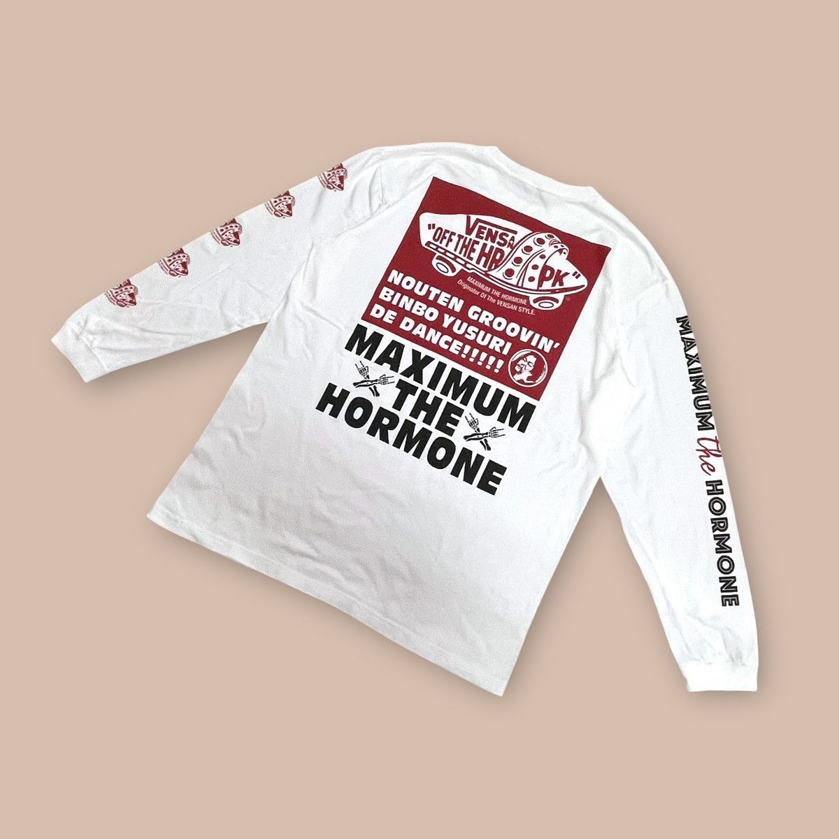 Band Tees Maximum Of Hormone L/S Tee Size US XXL / EU 58 / 5 - 2 Thumbnail