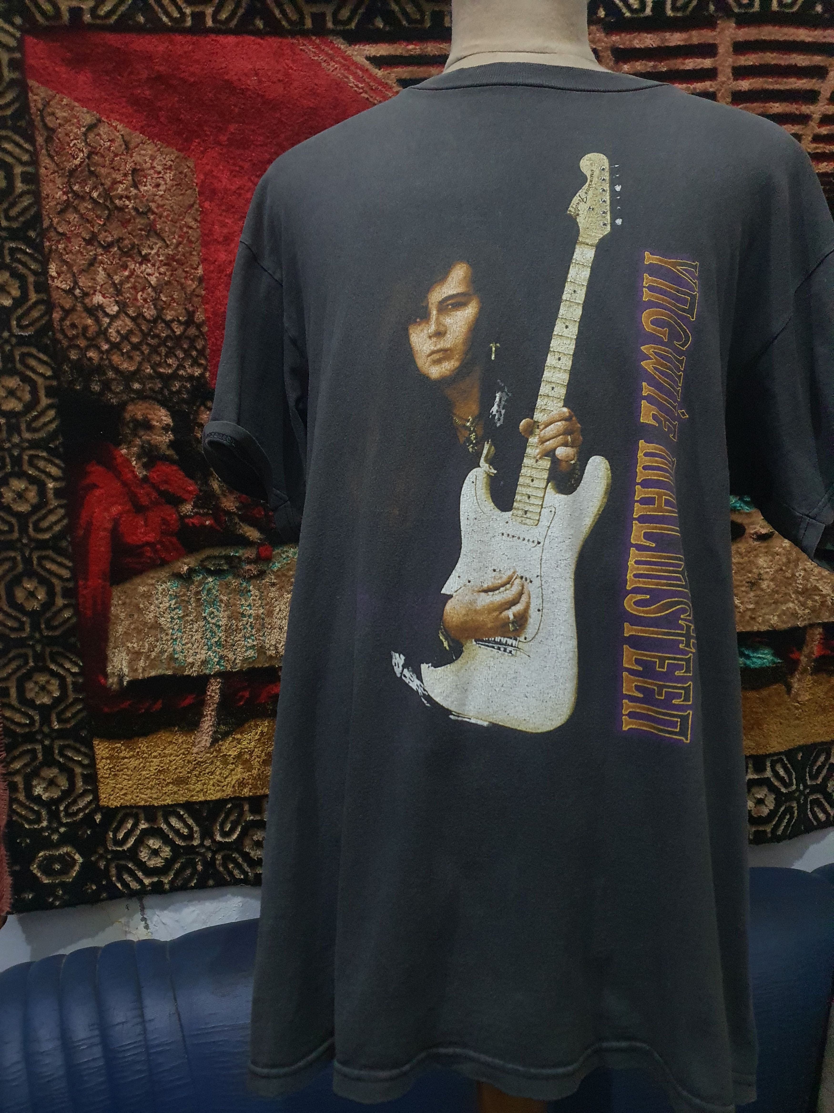 Band Tees 90s Yngwie Malmsteen tourshirt L XL Size US L / EU 52-54 / 3 - 13 Thumbnail