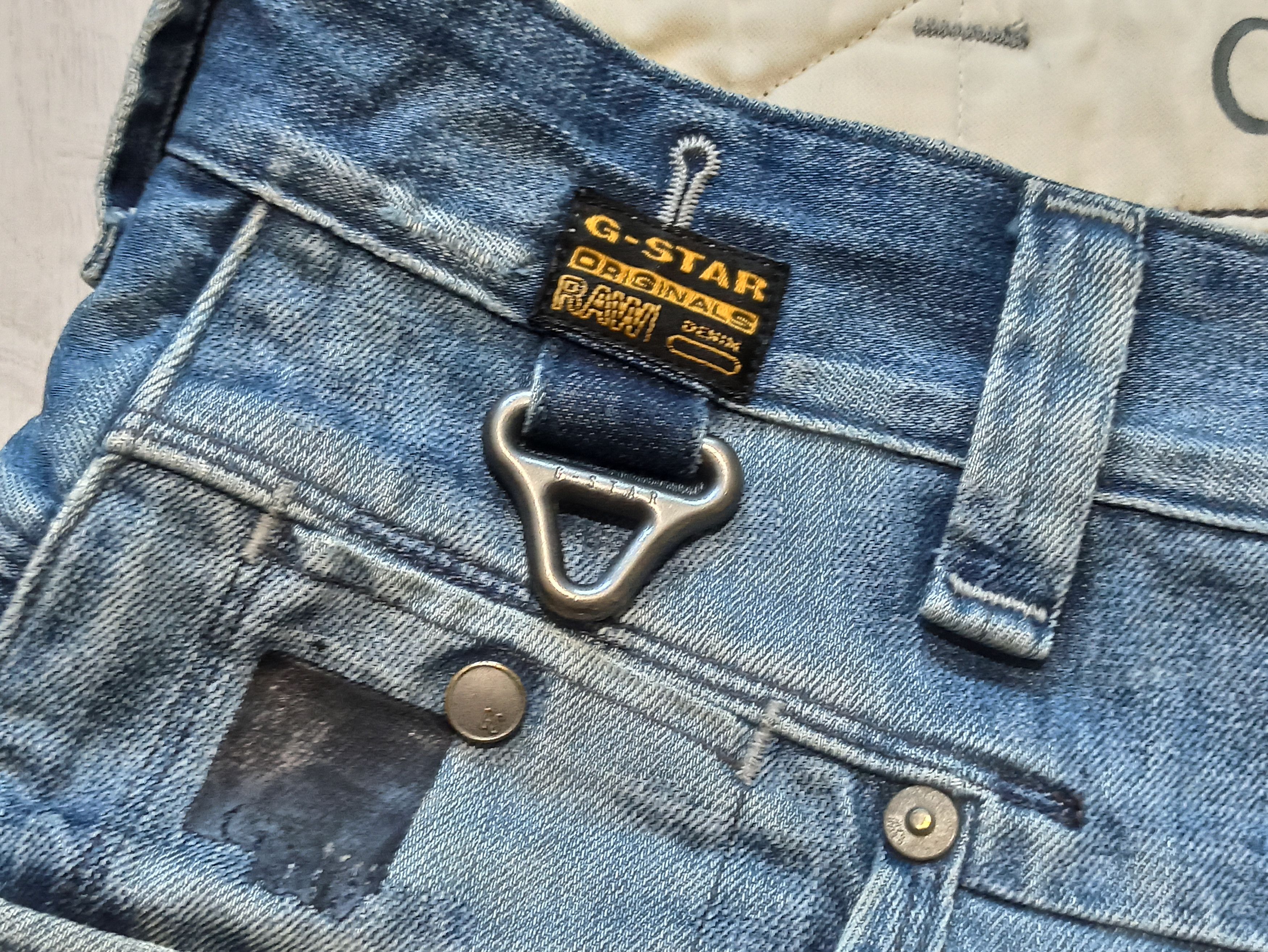 G-Star × Vintage G Star Raw vintage denim shorts Size US 32 / EU 48 - 4 Thumbnail