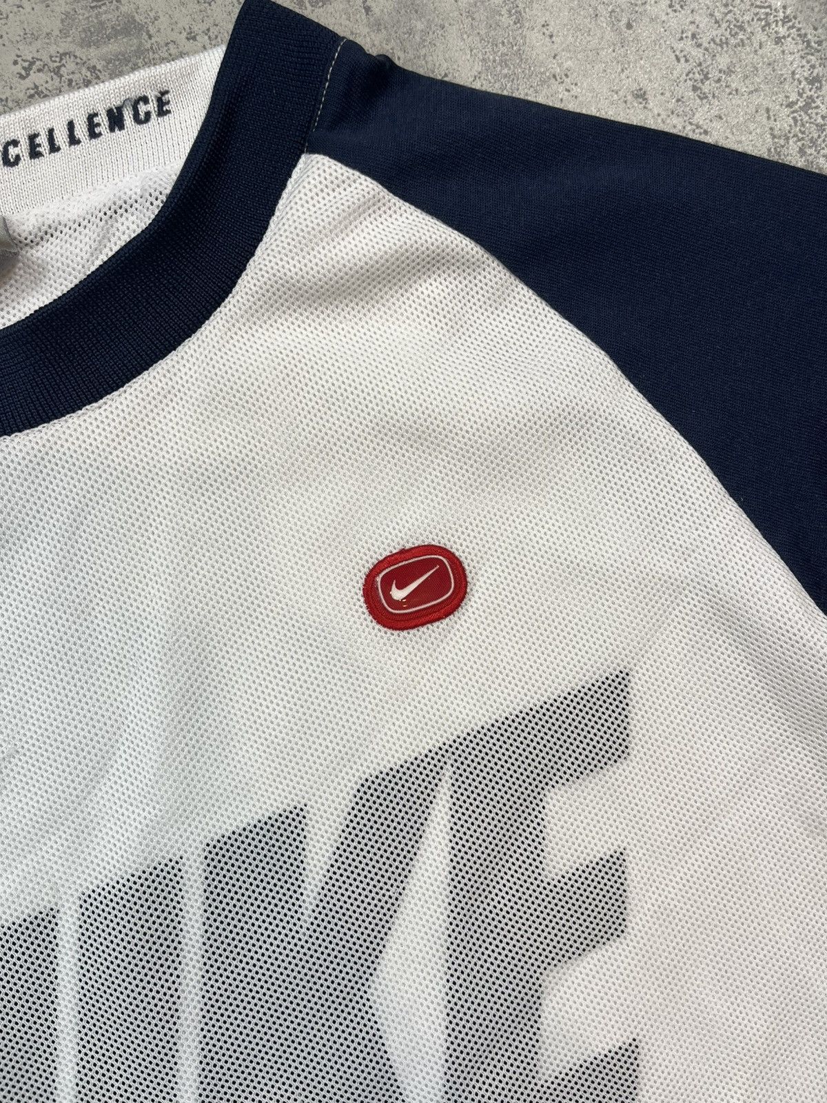 Nike × Vintage 90’s NIKE RETRO SWOOSH LOGO SPELLOUT Y2K RARE LONGSLEEVE Size US L / EU 52-54 / 3 - 2 Thumbnail