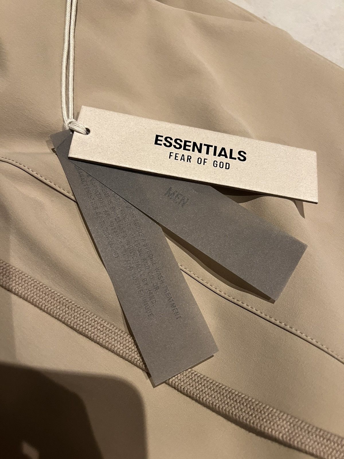 Essentials × Fear of God Fear of God Bonded Nylon Beige Pants Size US 32 / EU 48 - 4 Thumbnail