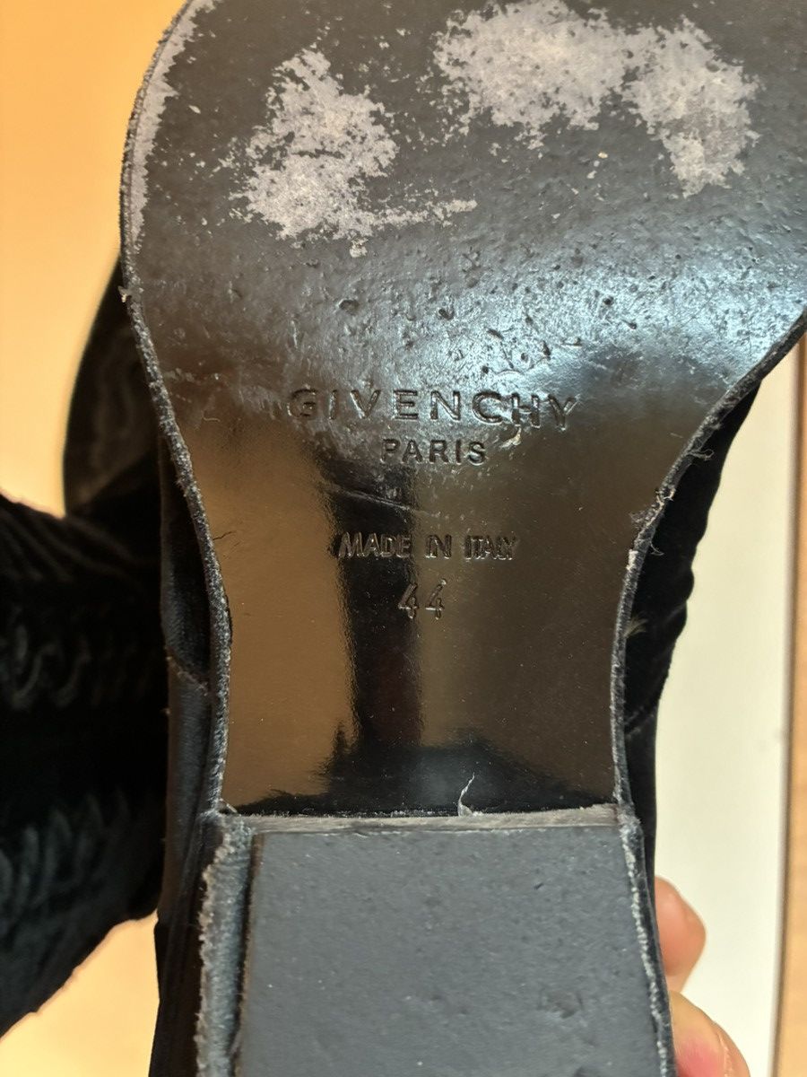 Givenchy Givenchy FW16 velvet cowboy boots Size US 11 / EU 44 - 4 Thumbnail