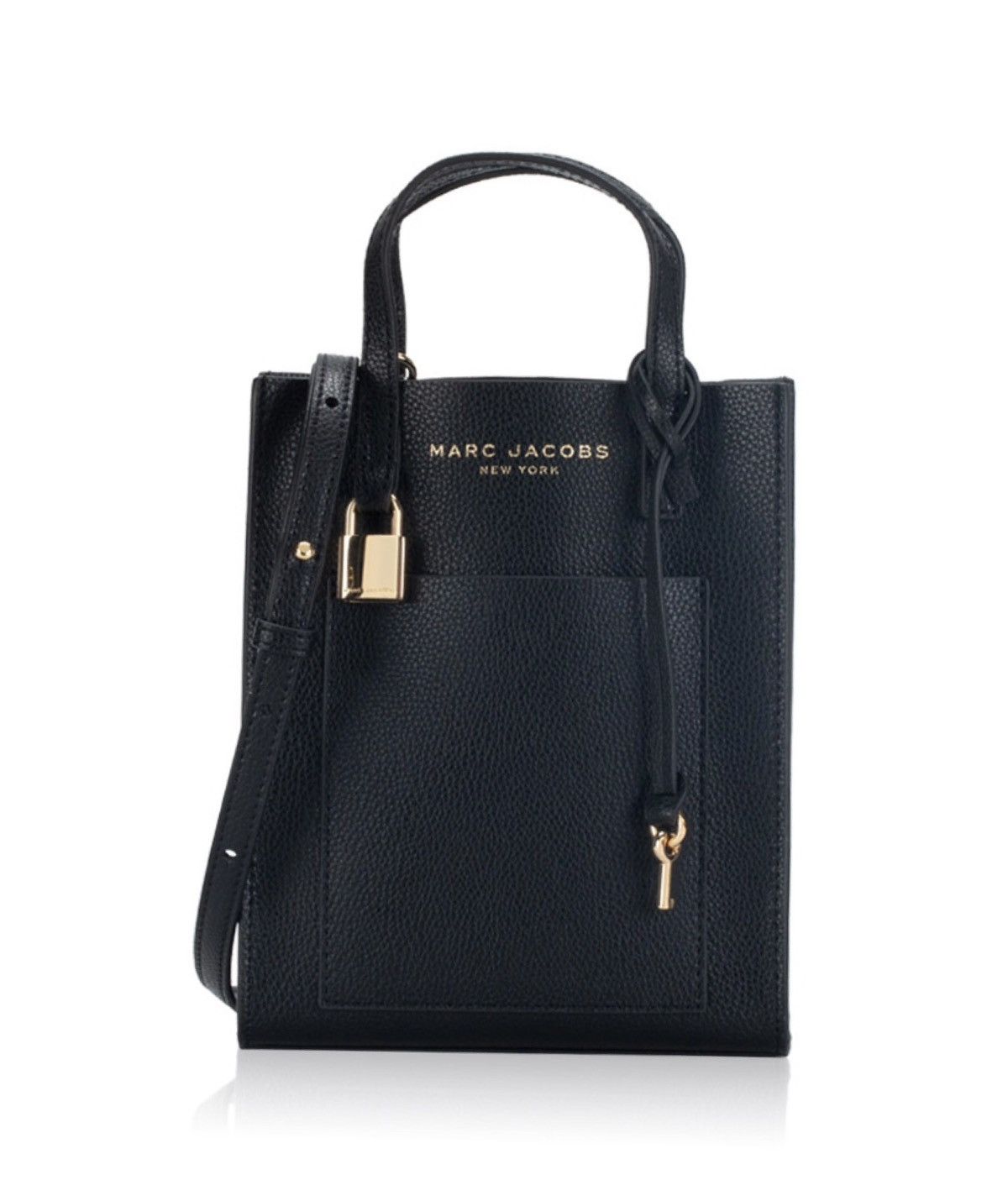 Marc Jacobs Marc Jacobs black leather small tote Size ONE SIZE - 1 Thumbnail