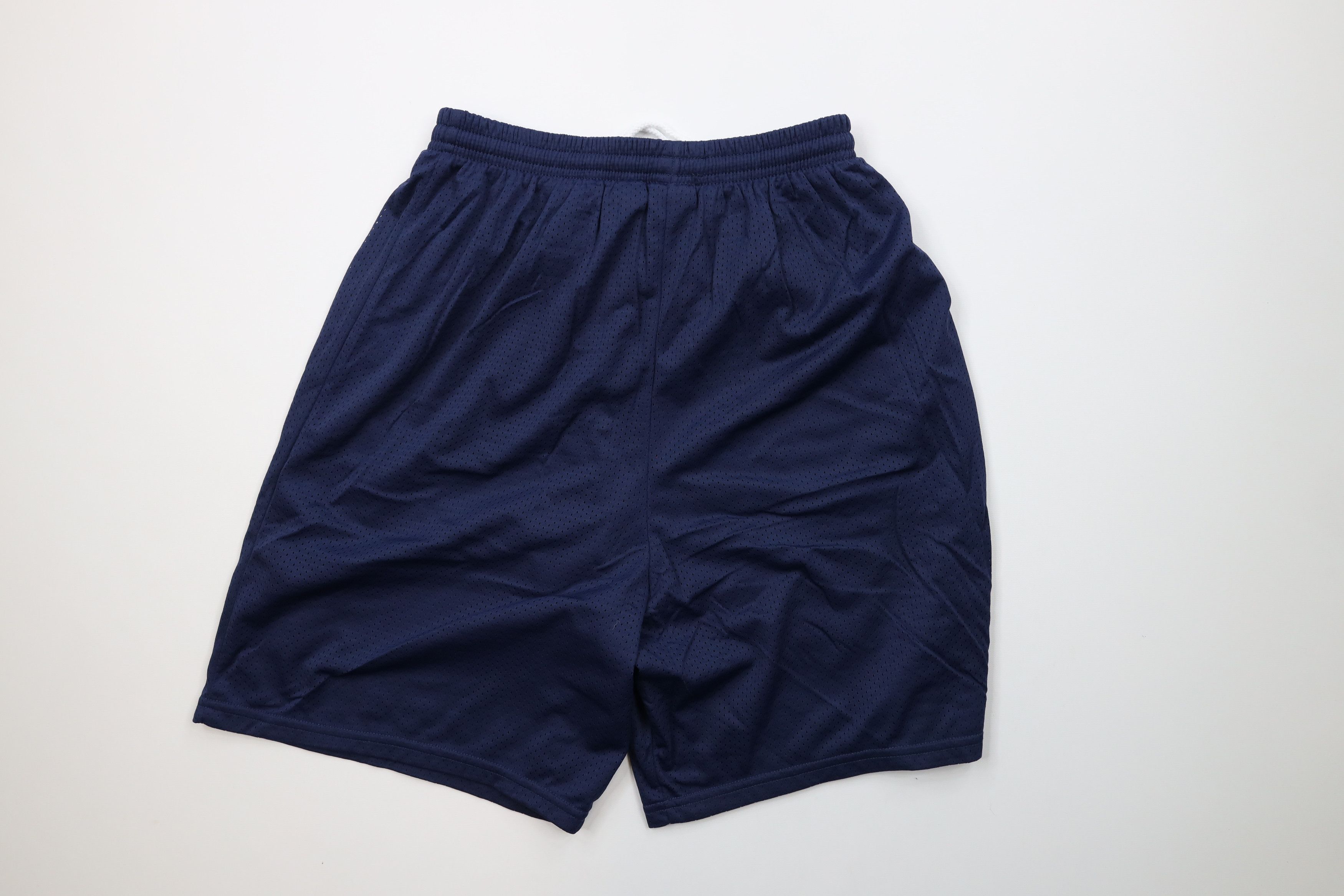 Nike × Vintage Nike Spell Out Team USA Track and Field Mesh Shorts Blue Size US 30 / EU 46 - 7 Thumbnail