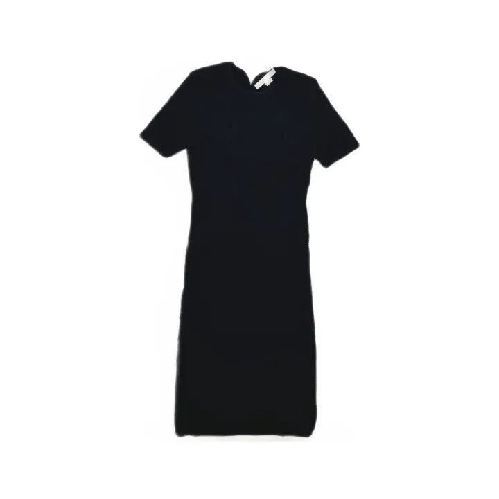Alexander Wang Alexander Wang Black Short Sleeve Dress - Size XS / US 0-2 / IT 36-38 - 2 Thumbnail