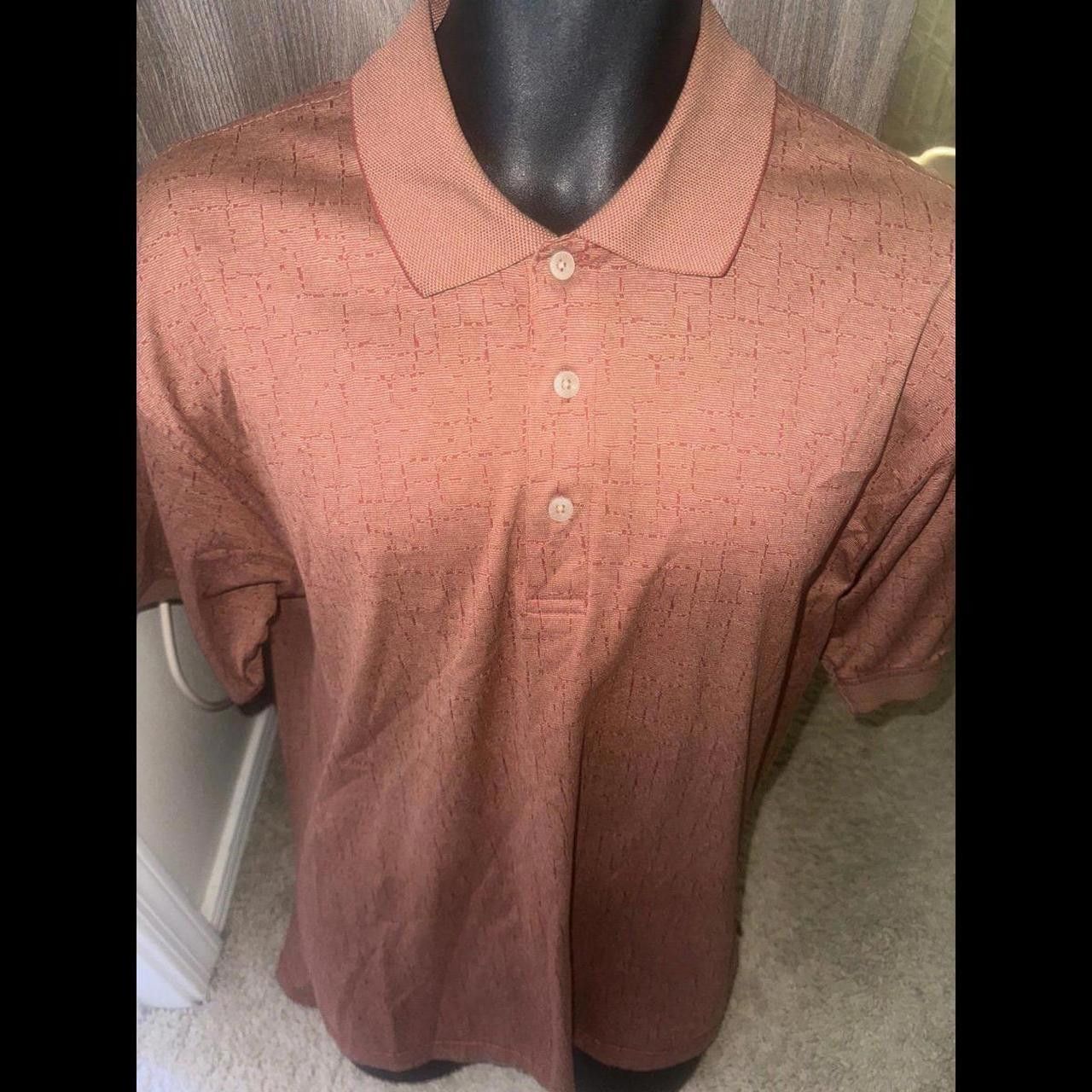 Izod Mens Used Bronze Izod Polo Size US L / EU 52-54 / 3 - 1 Thumbnail