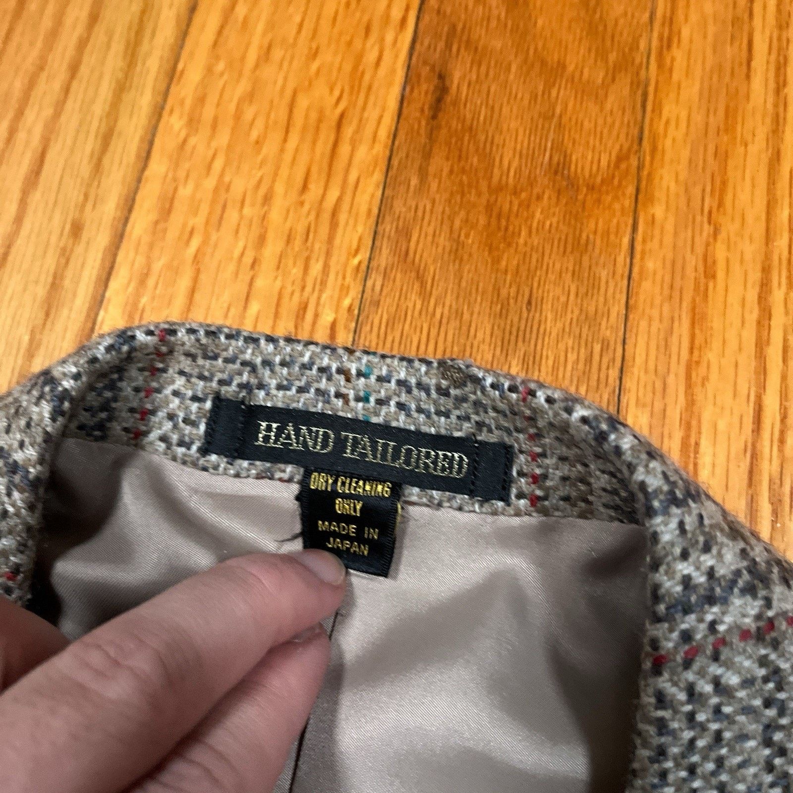 Britches Britches Lambswool Made in Japan Blazer Sport Coat 44L Plaid Size 44L - 7 Thumbnail