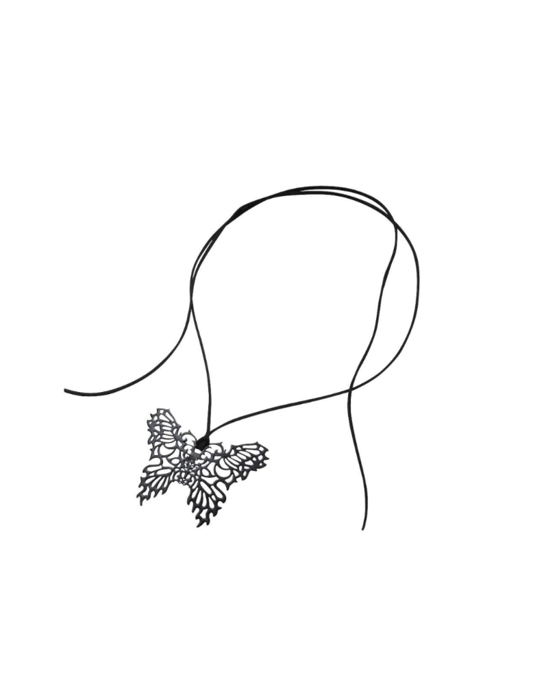 Hysteric Glamour Hysteric Glamour Skull butterfly choker Size ONE SIZE - 1 Thumbnail