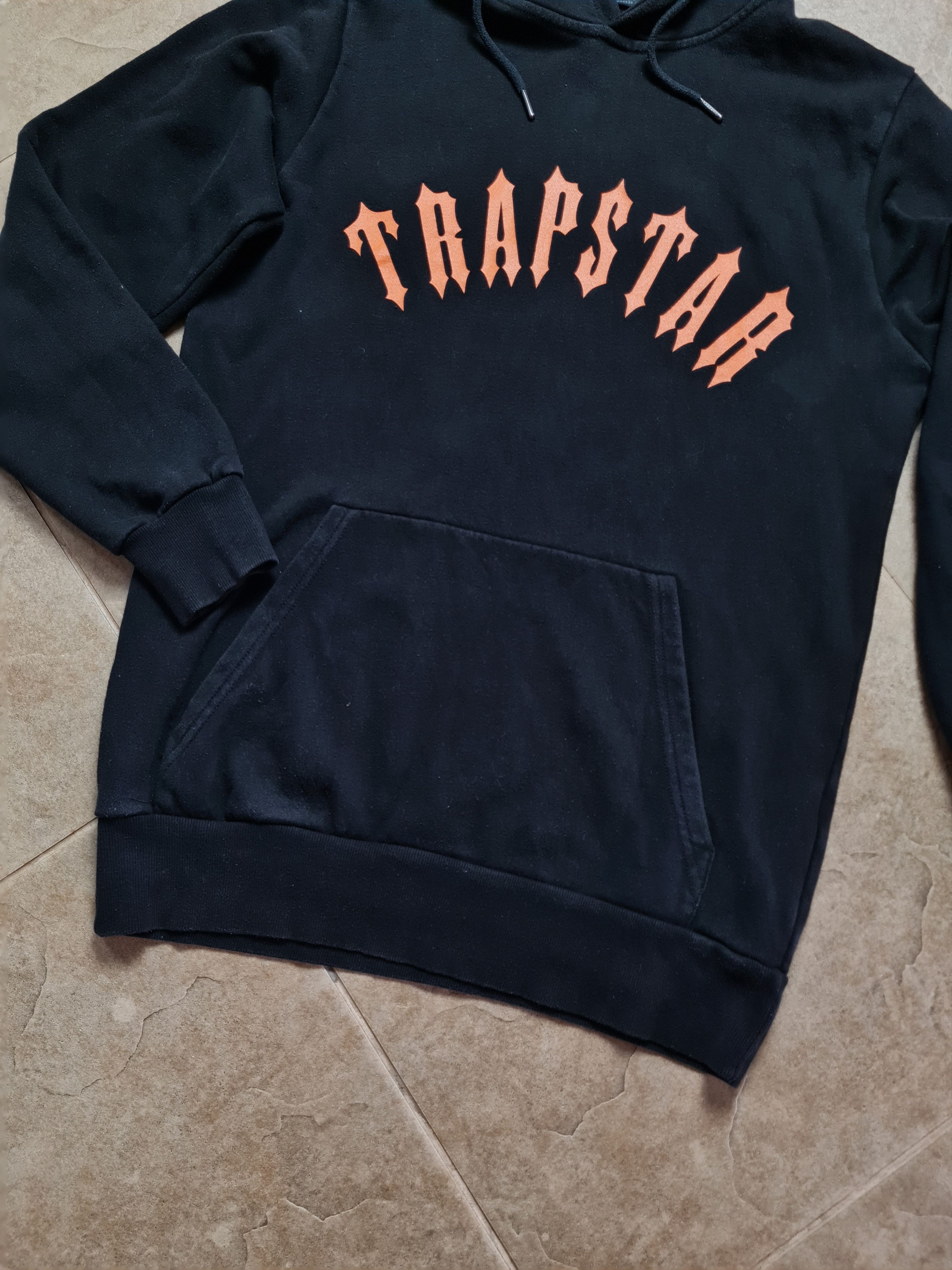 Trapstar London Vintage Hoodie Trapstar X Naruto Rare Black Big Logo Sz S-M Size US M / EU 48-50 / 2 - 9 Thumbnail