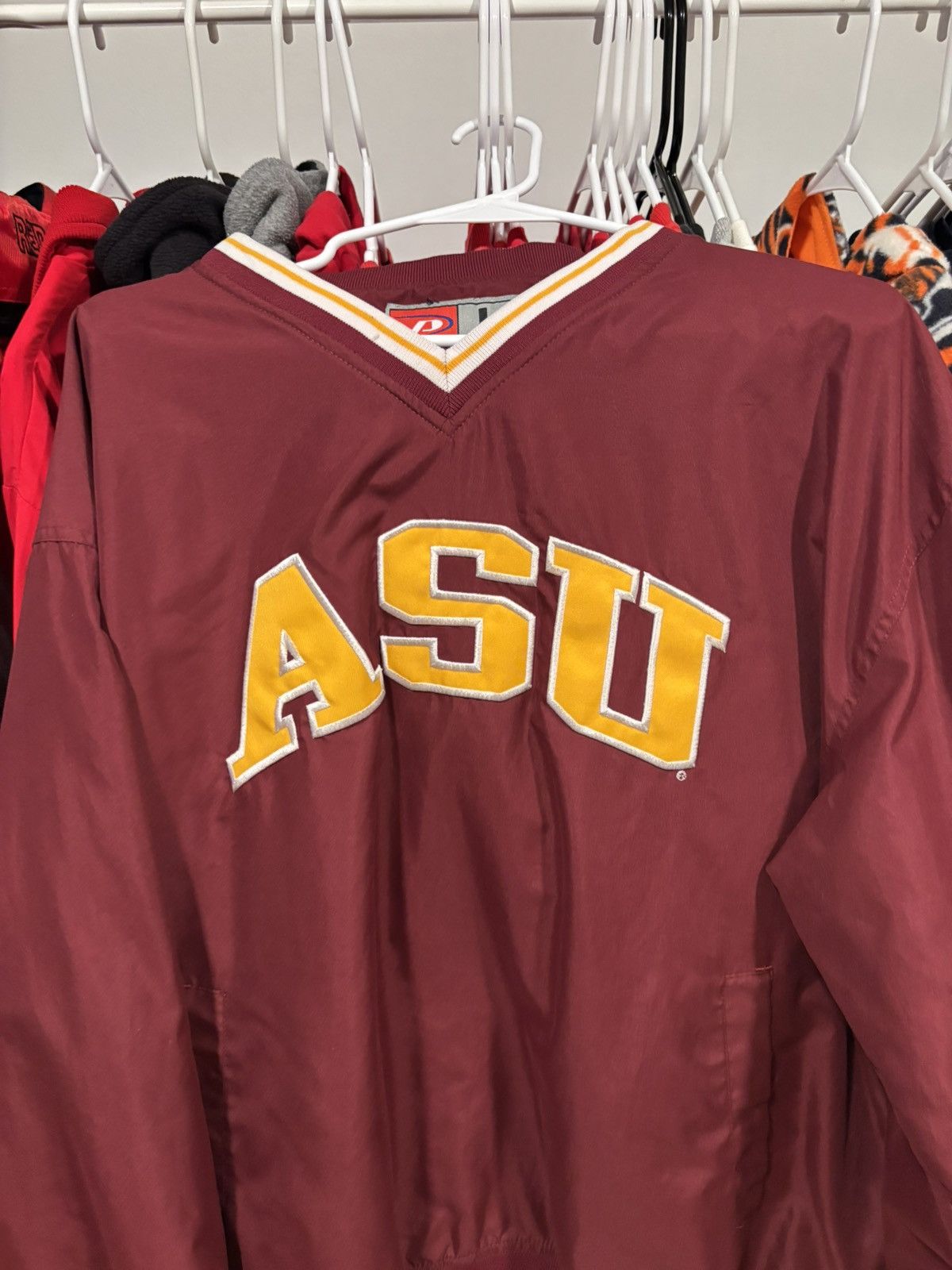 Pro Player × Vintage Vintage Arizona State ASU Pullover Windbreaker Jacket Size US L / EU 52-54 / 3 - 2 Thumbnail