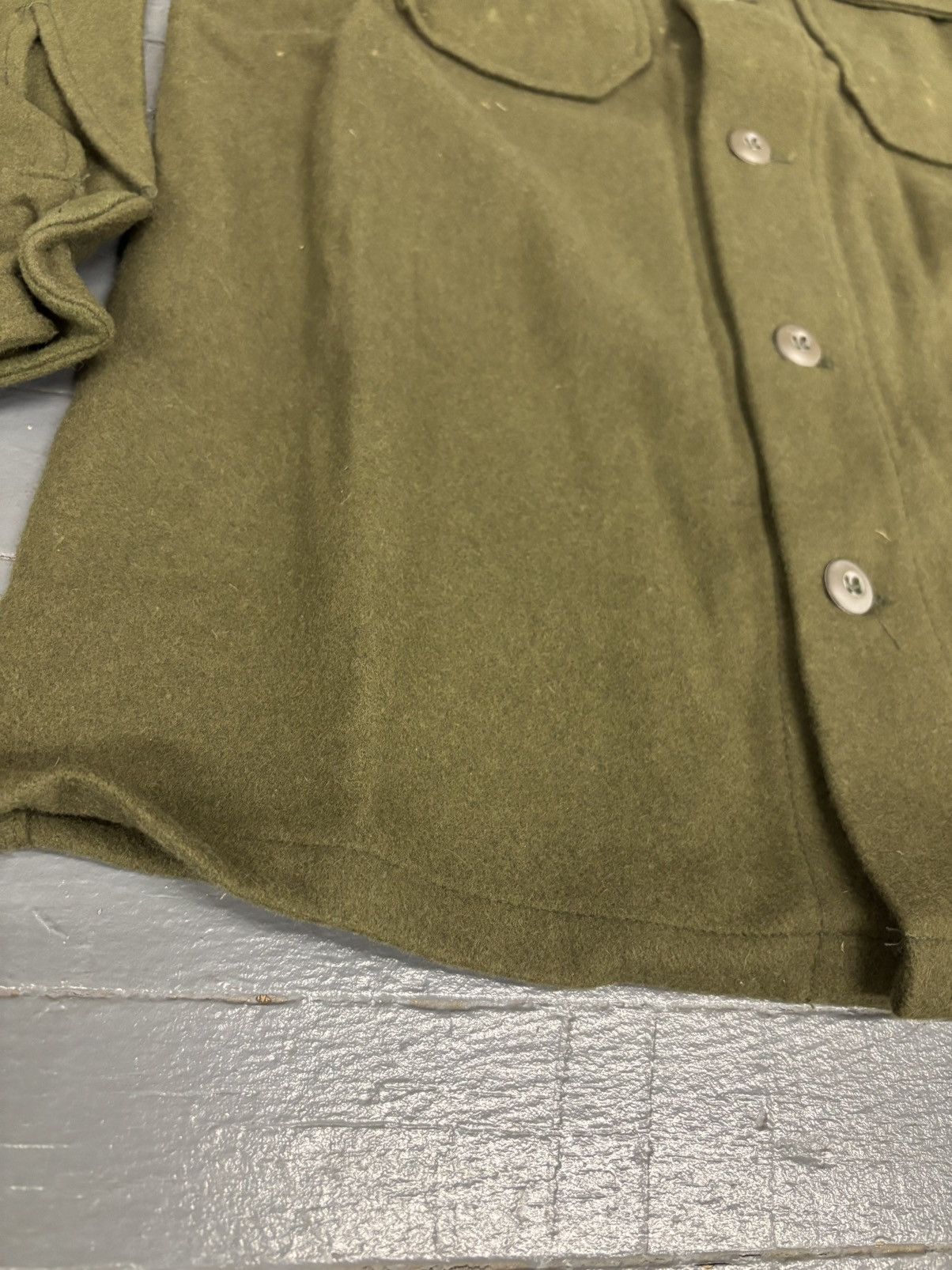 Vintage Vintage 70s military wool jacket Size US S / EU 44-46 / 1 - 4 Thumbnail