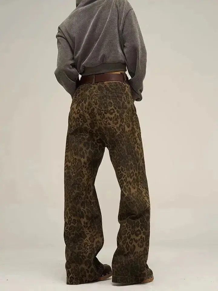 Japanese Brand Leapord Style Pant Size US 32 / EU 48 - 4 Thumbnail