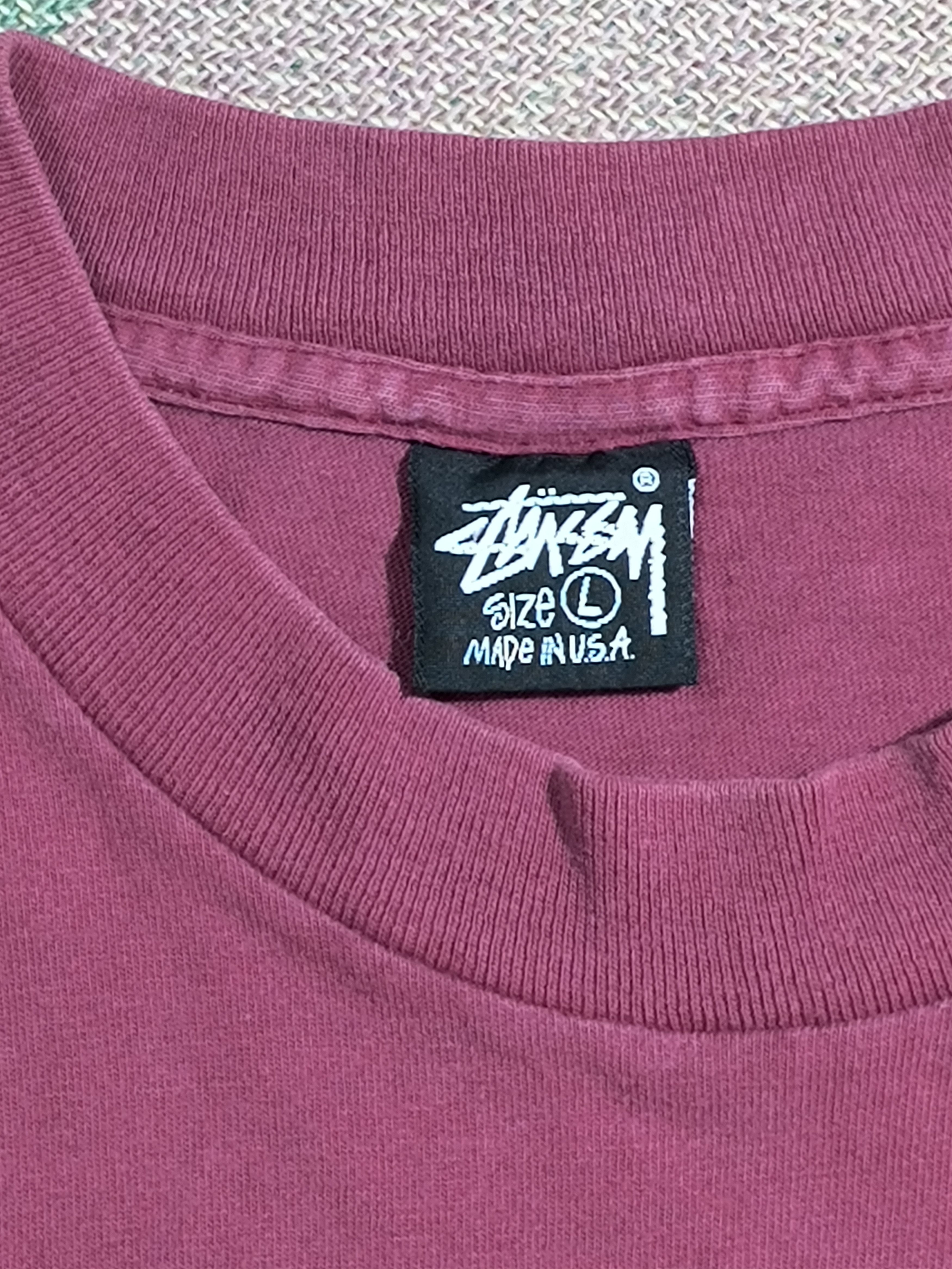 Stussy Vintage Stussy big logo 90s tee Size US L / EU 52-54 / 3 - 4 Thumbnail