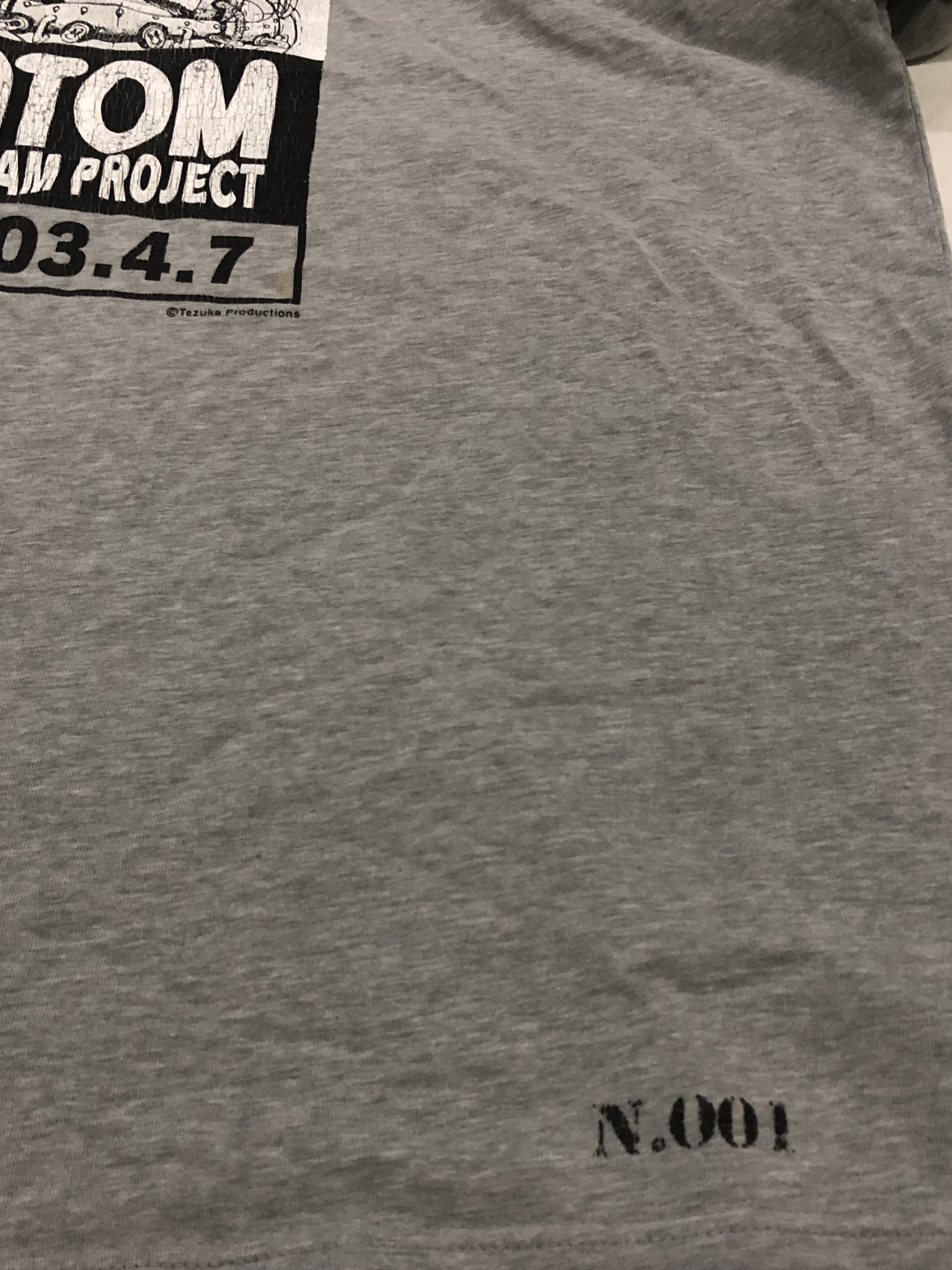 Cartoon Network Vintage Worn ATOM Dream Project 2003 Astro Boy Graphic Tee Size US XL / EU 56 / 4 - 14 Thumbnail