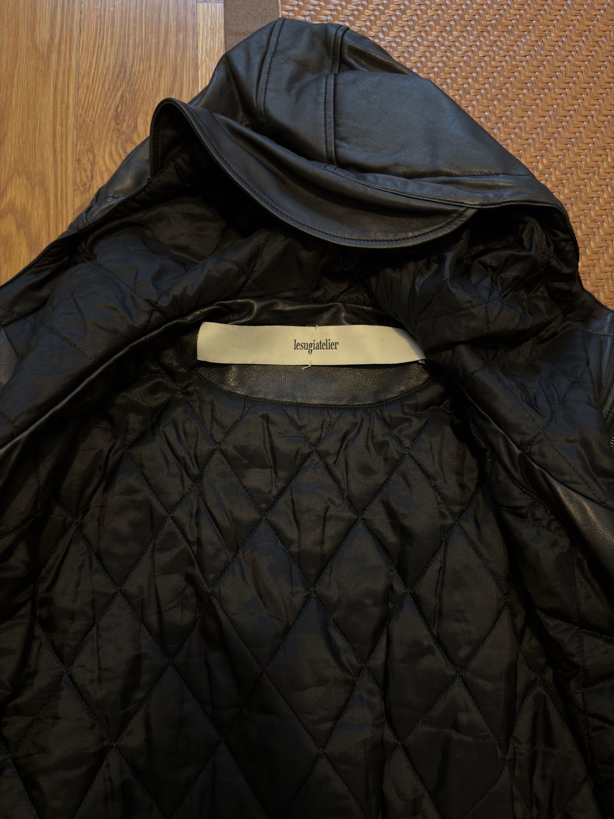 Other Les Gaultier Leather Hooded Jacket Size US M / EU 48-50 / 2 - 5 Thumbnail