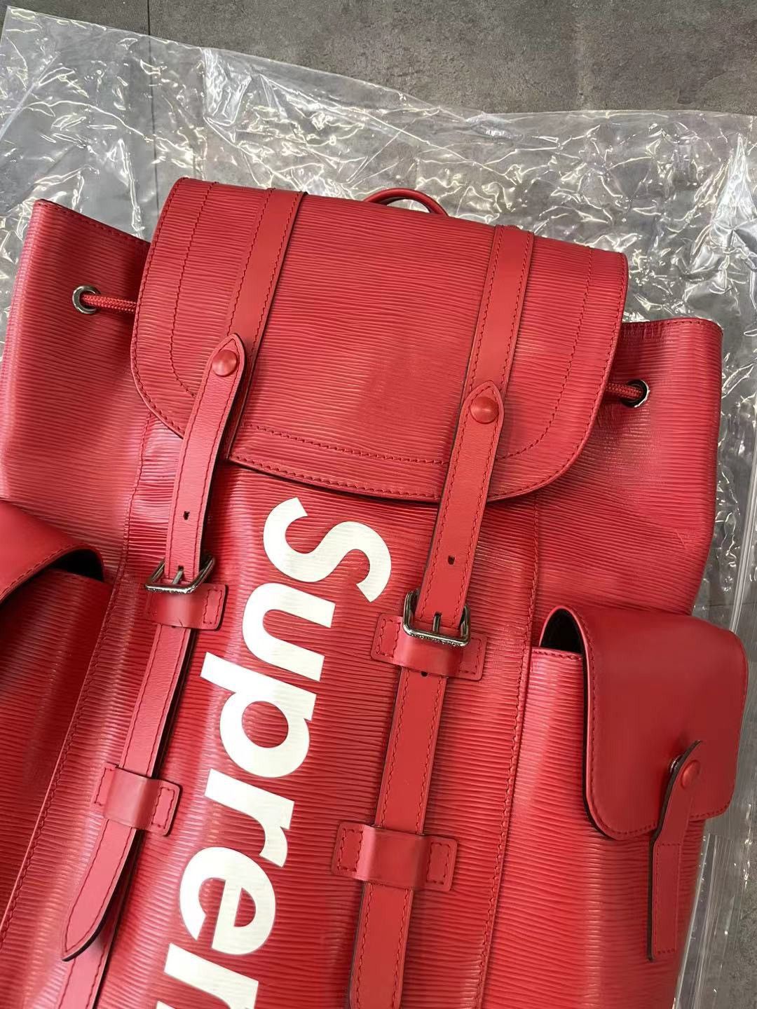 Louis Vuitton × Supreme Supreme lv Louis Vuitton Christopher backpack Size ONE SIZE - 3 Thumbnail