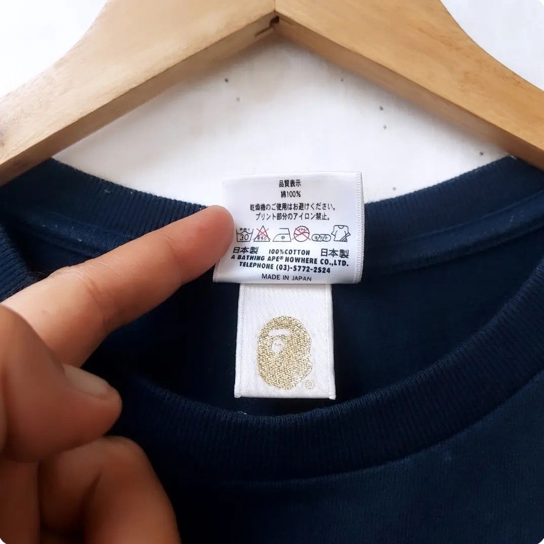 Bape BAPE HEAD Women Tshirt Size S / US 4 / IT 40 - 9 Thumbnail