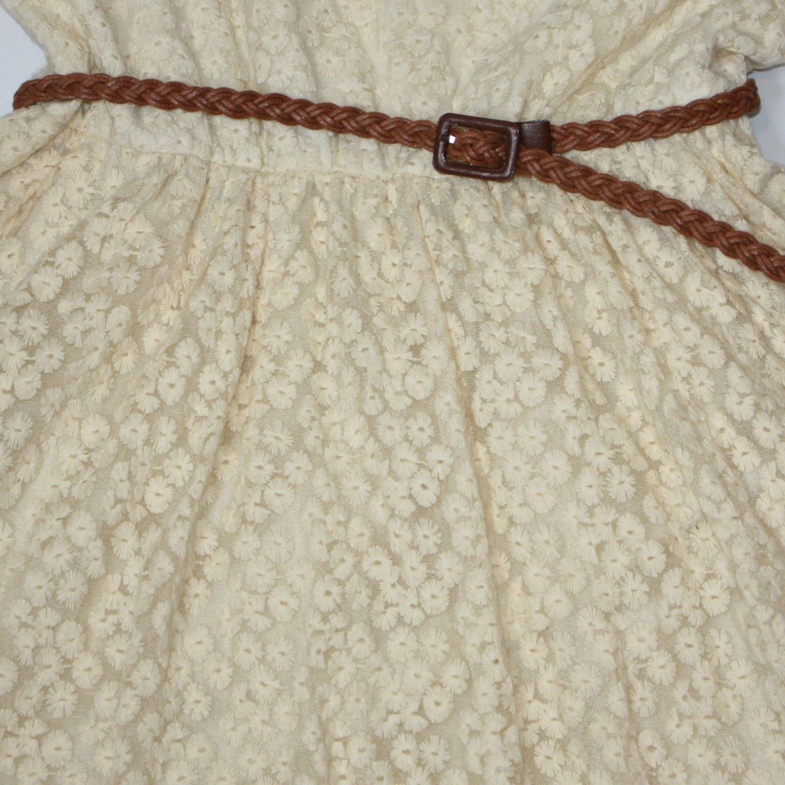 Other Others Follow Lost Moxie Cream Lace Dress size Large NWT $76 Size L / US 10 / IT 46 - 12 Thumbnail