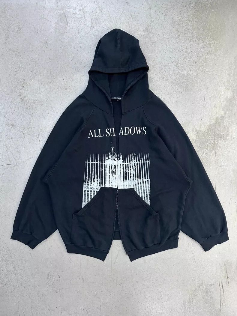 Raf Simons Raf Simons AW05 All Shadows Hoodie | Grailed