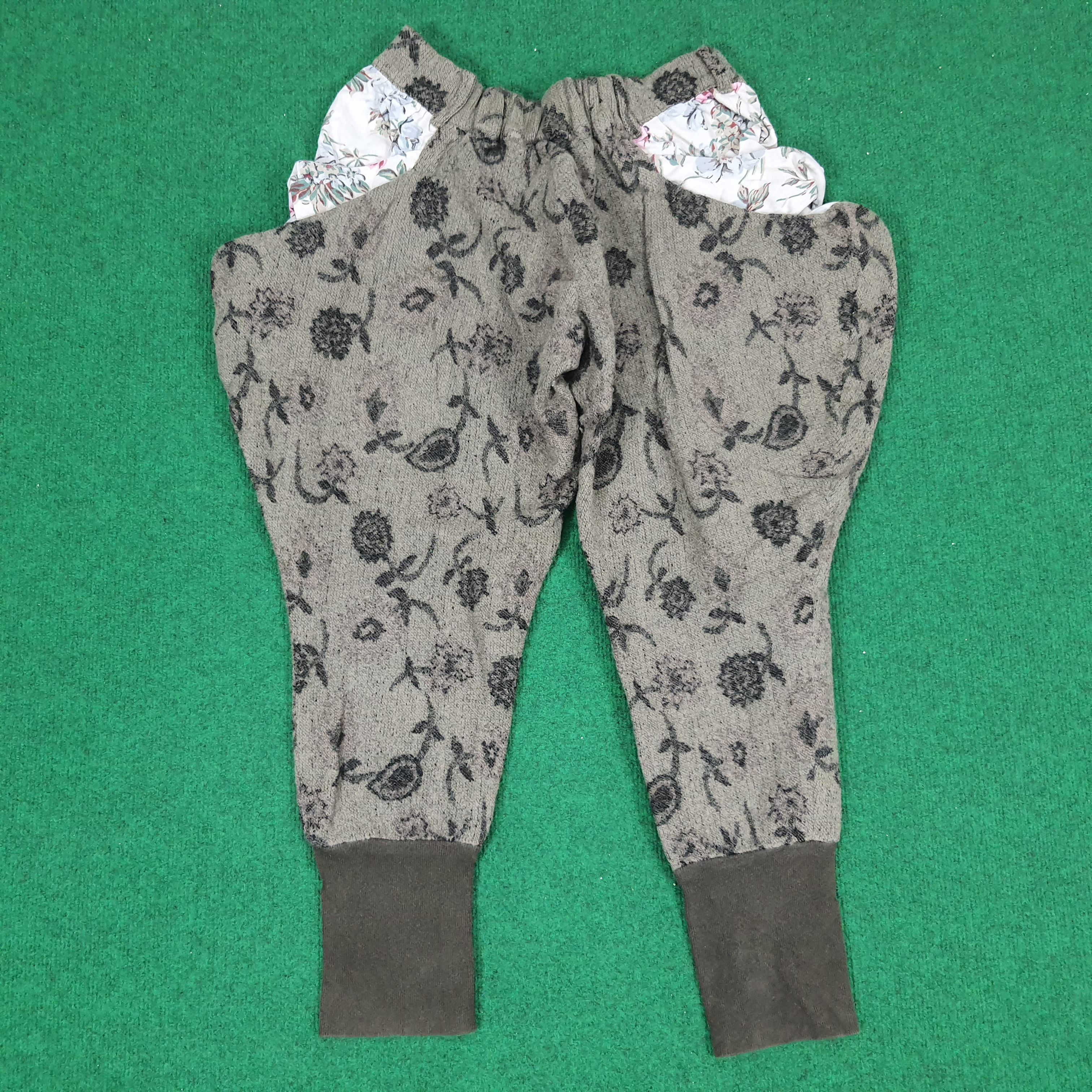 Japanese Brand Vintage Pollin Flower Sweatpants Size 31" - 4 Thumbnail